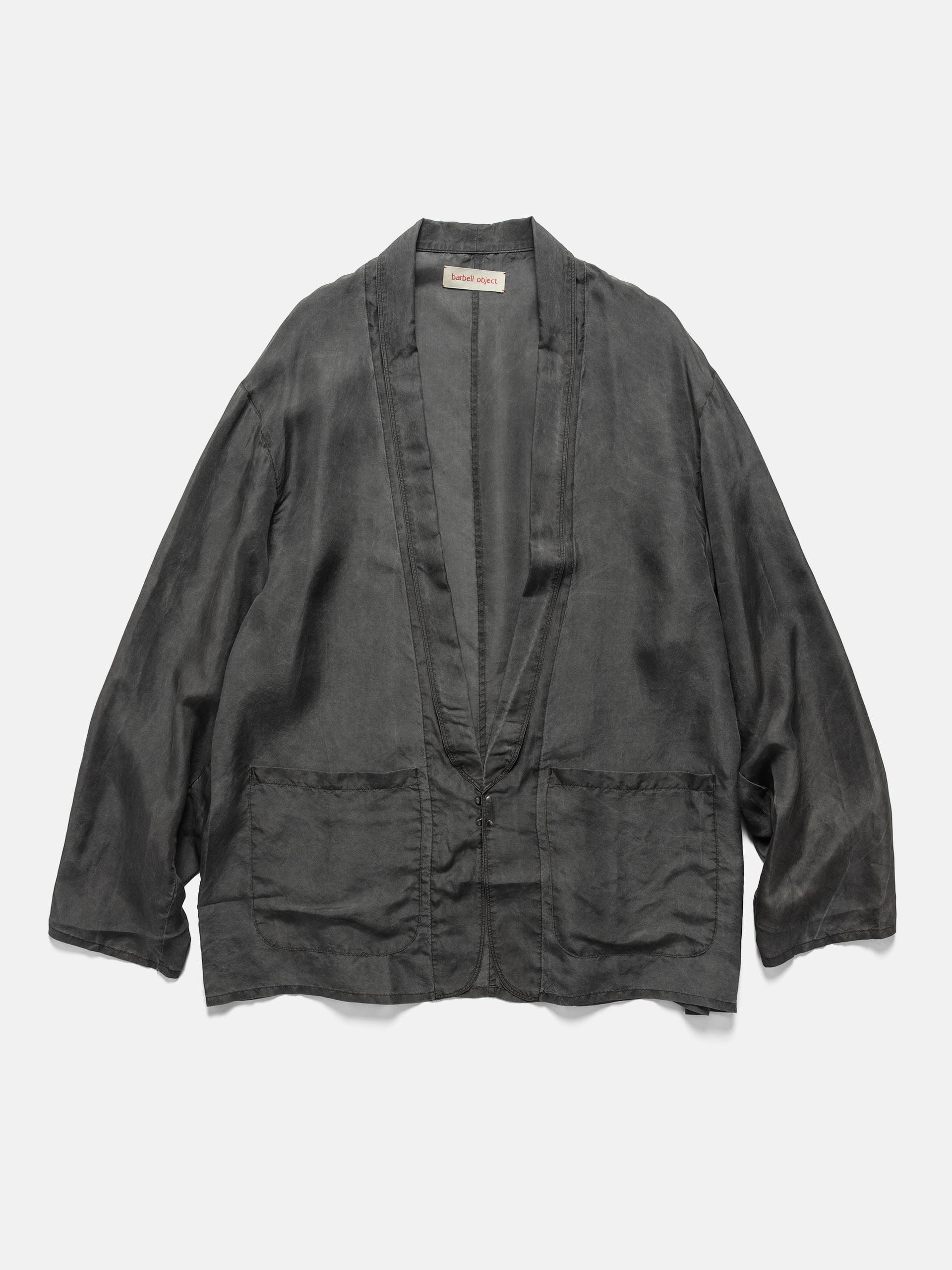 barbell object Hook Jacket Fade Black
