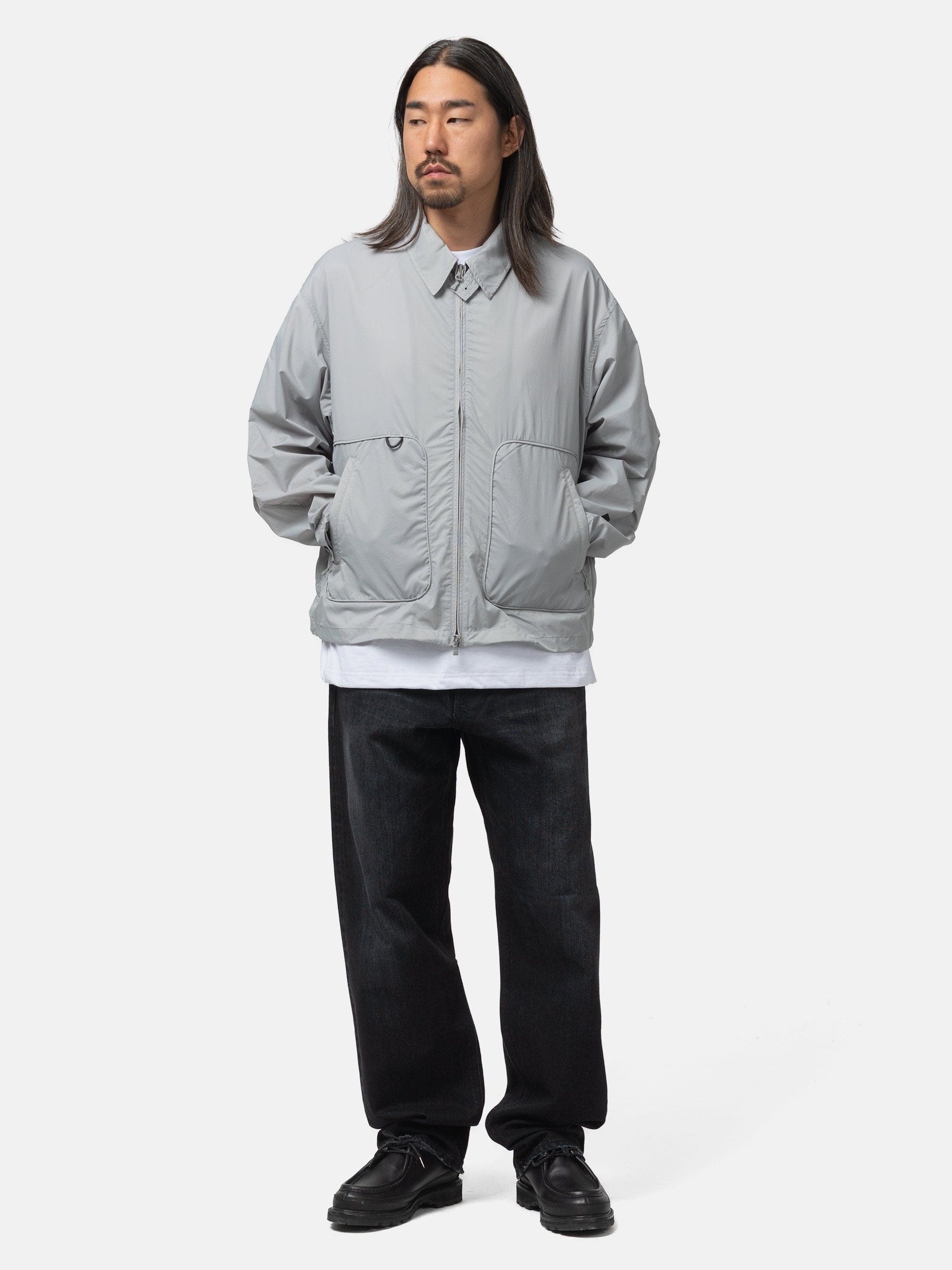 DAIWA Tech Travel Short Jacket Lt. Gray
