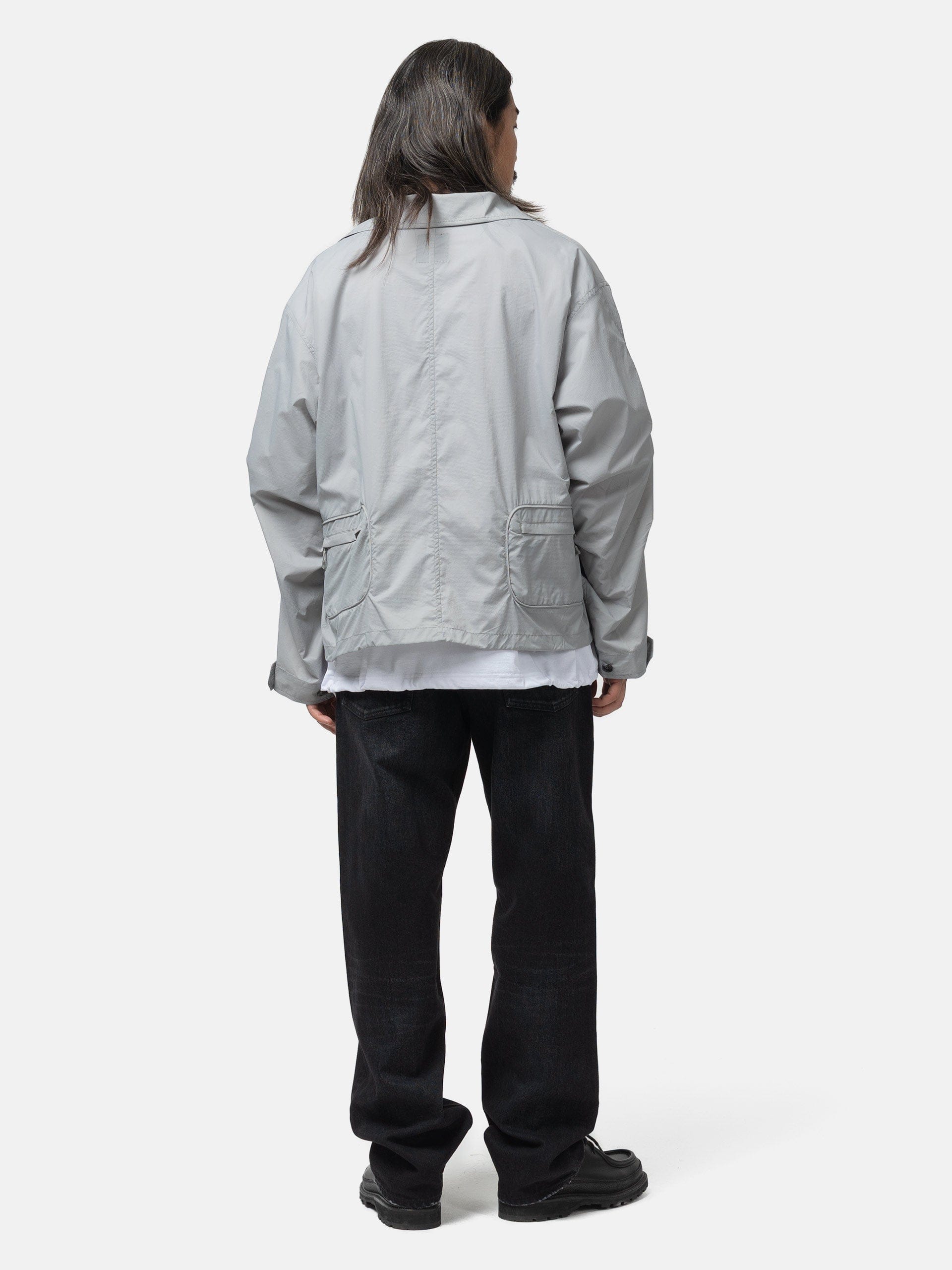 DAIWA Tech Travel Short Jacket Lt. Gray