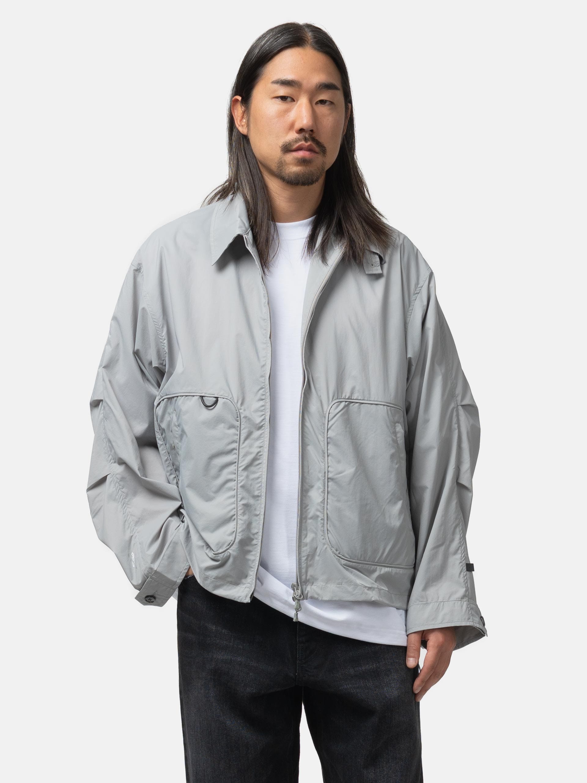 DAIWA Tech Travel Short Jacket Lt. Gray