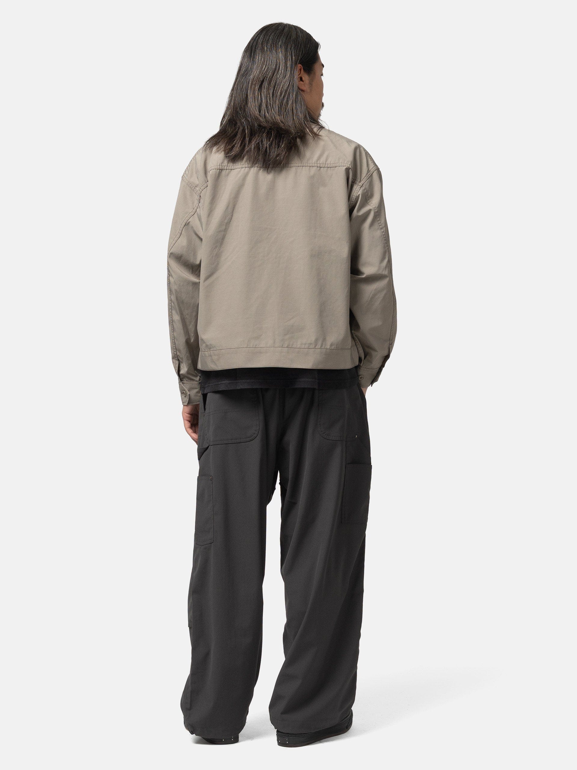 BEAMS Double Knee Easy Pants Charcoal
