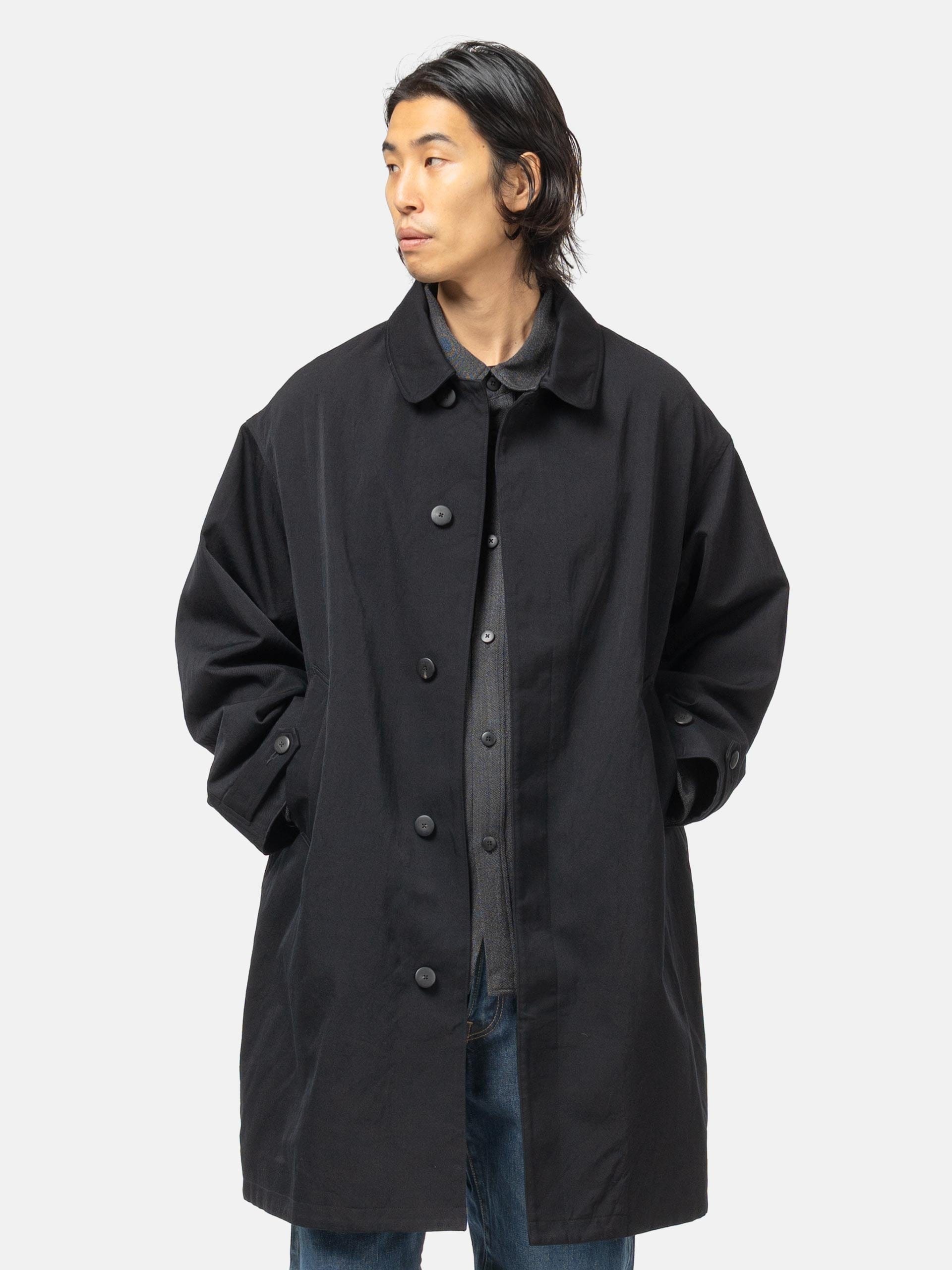visvim Balmat Soutien Coat Black