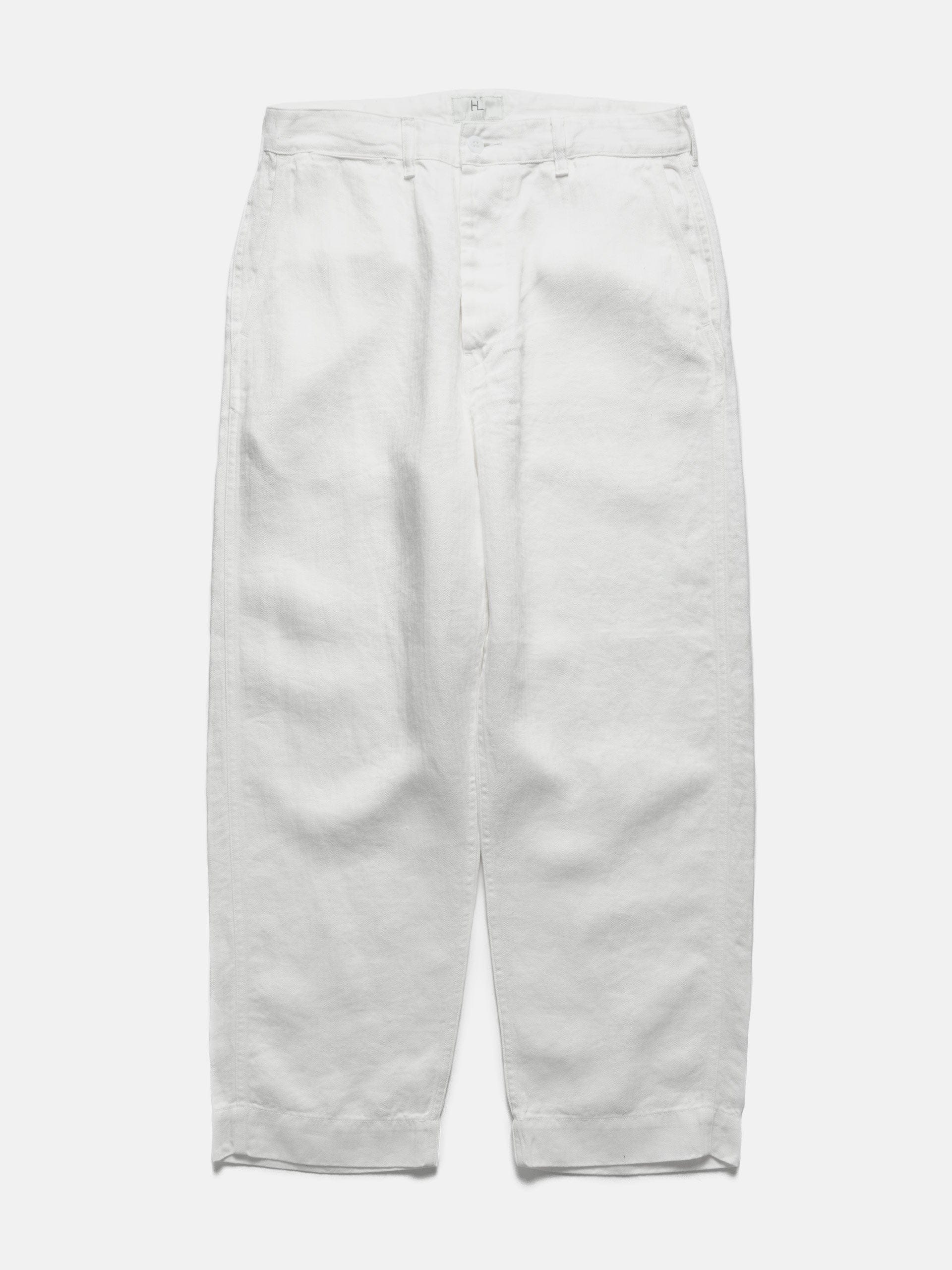 HERILL USMC HBT Linen Pants White