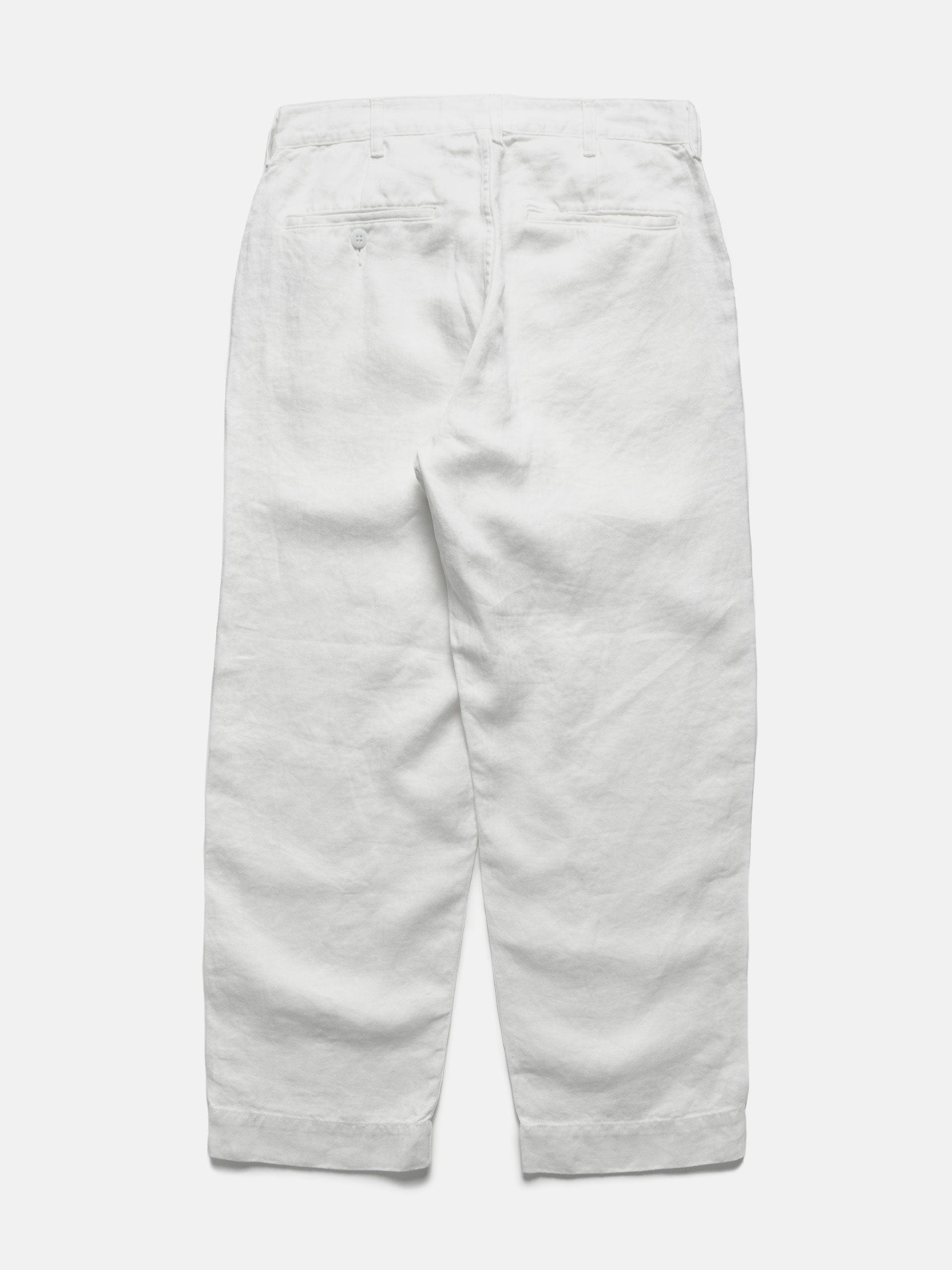 HERILL USMC HBT Linen Pants White
