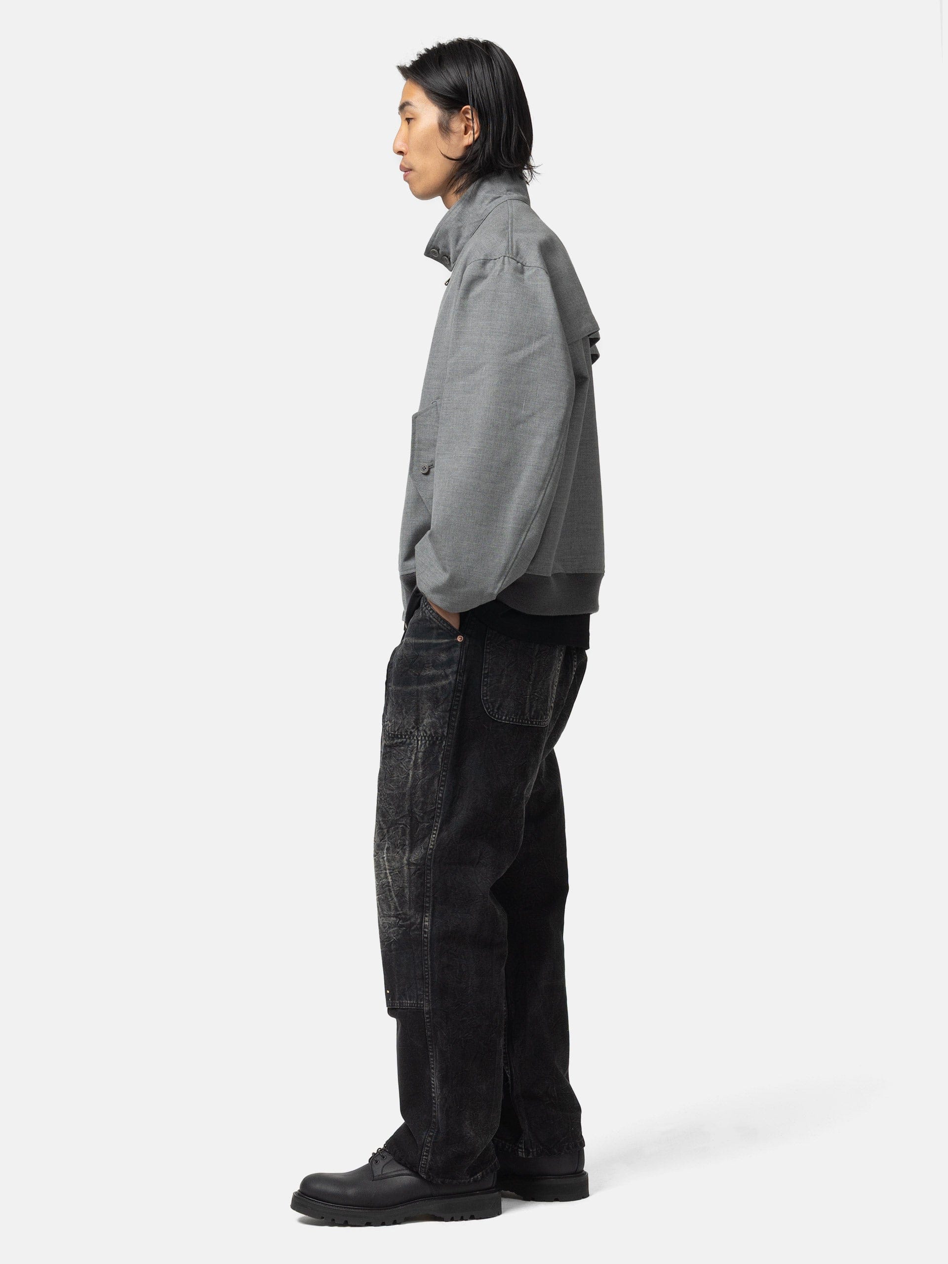 HERILL Duck Painter Pants Black