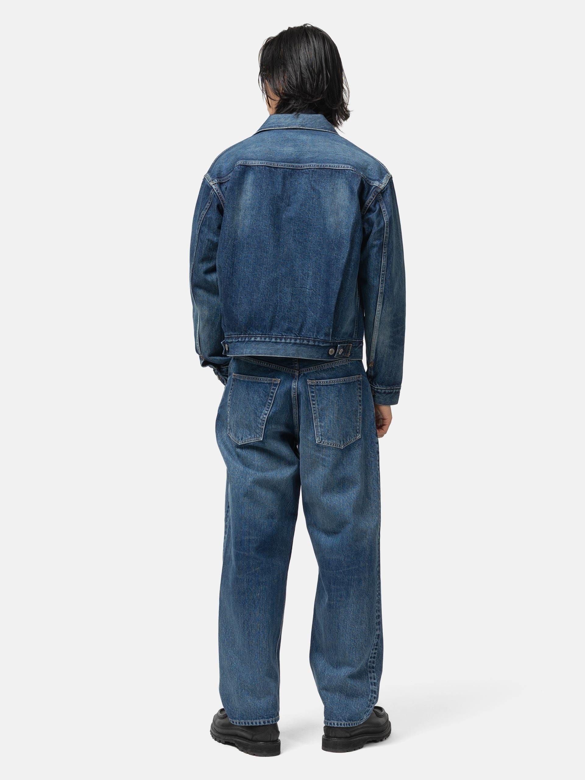 CIOTA Double Pocket Denim Jacket Medium Blue