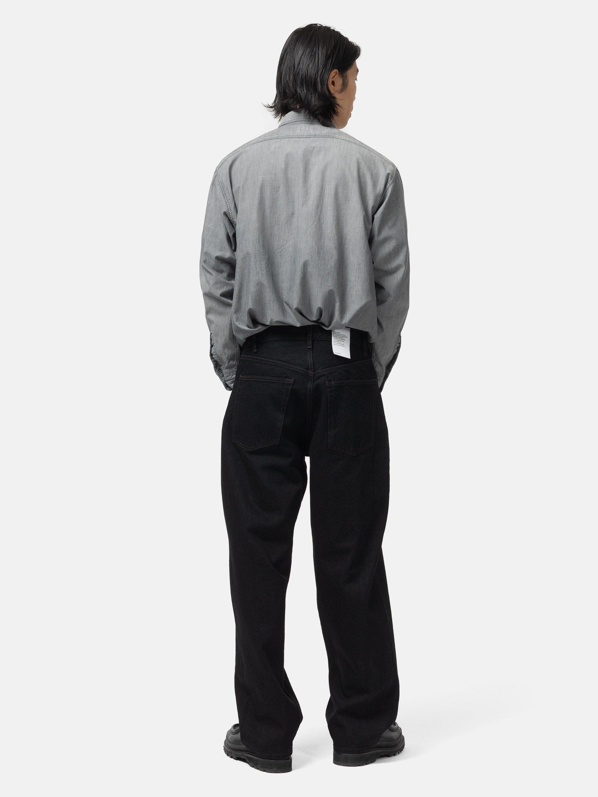 CIOTA Baggy 5 Pocket Pants Black (One Wash)