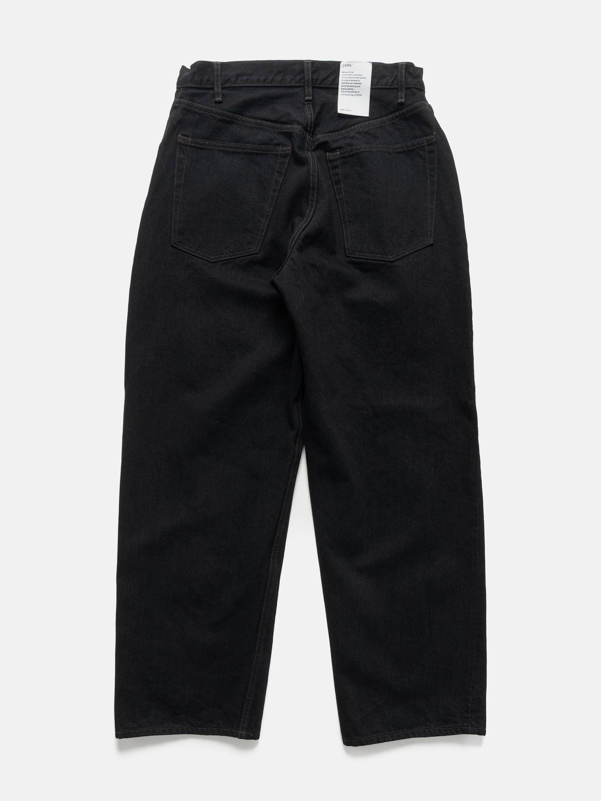 CIOTA Baggy 5 Pocket Pants Black (One Wash)