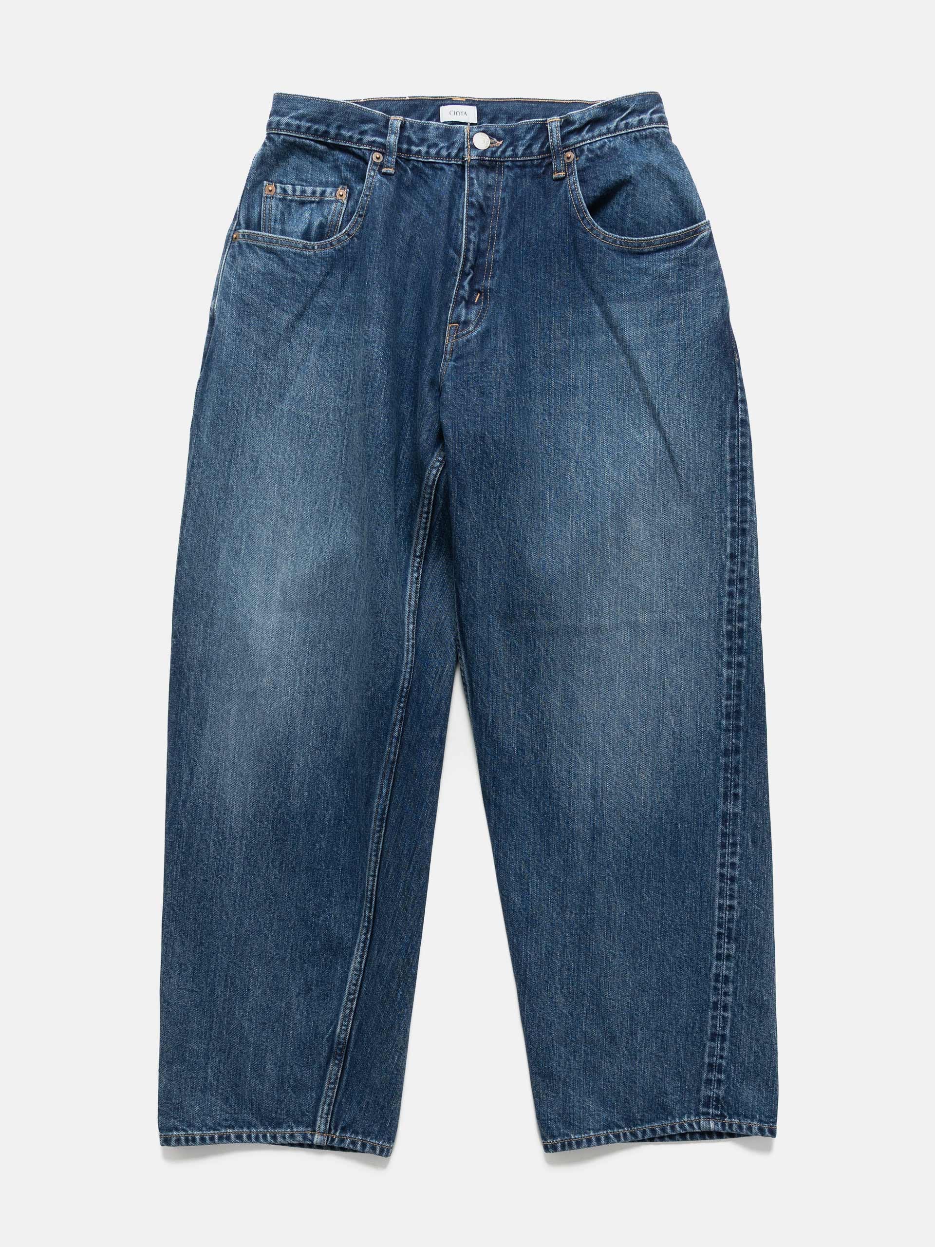 CIOTA Baggy 5 Pocket Pants Medium Blue
