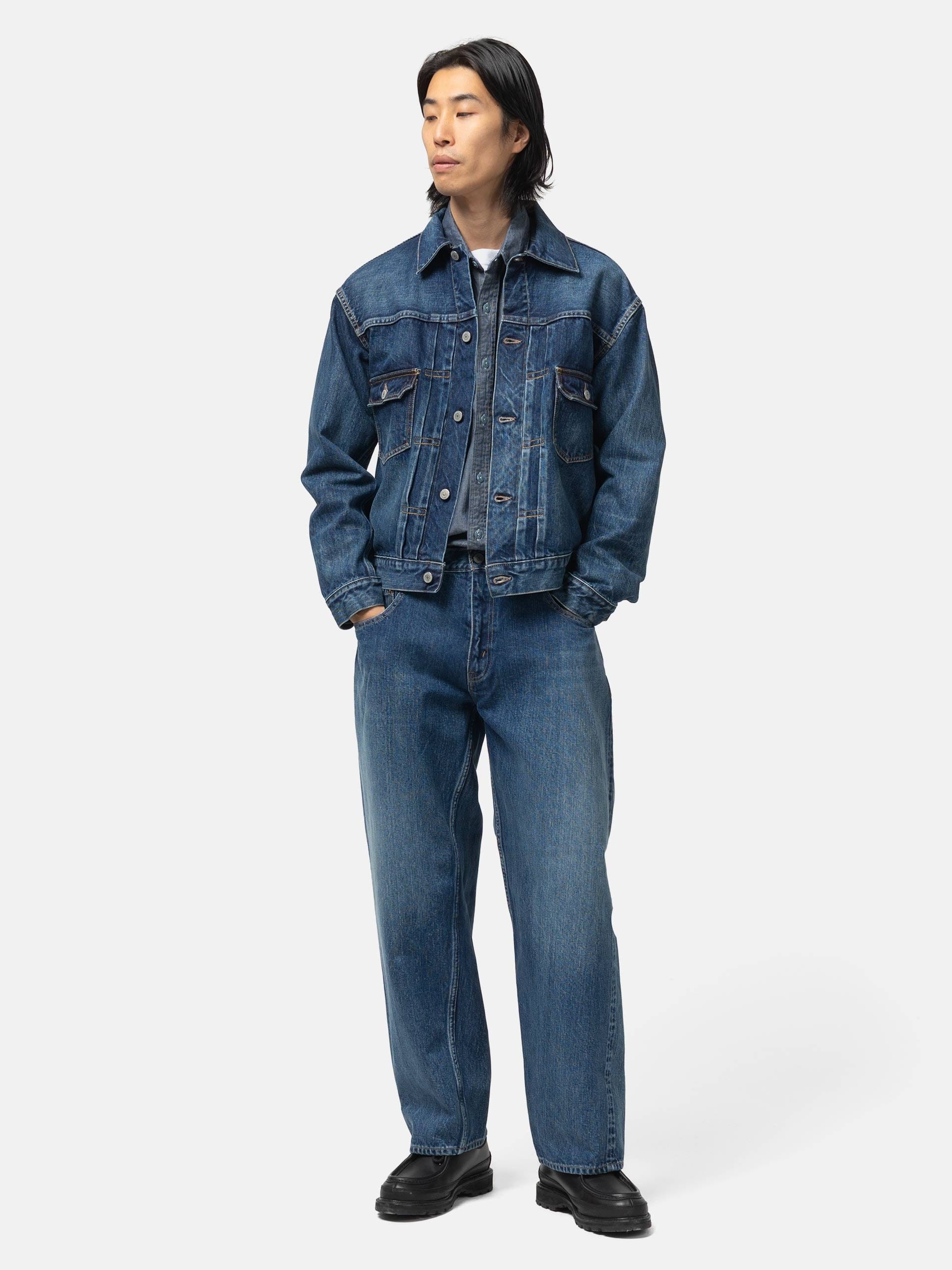 CIOTA Baggy 5 Pocket Pants Medium Blue