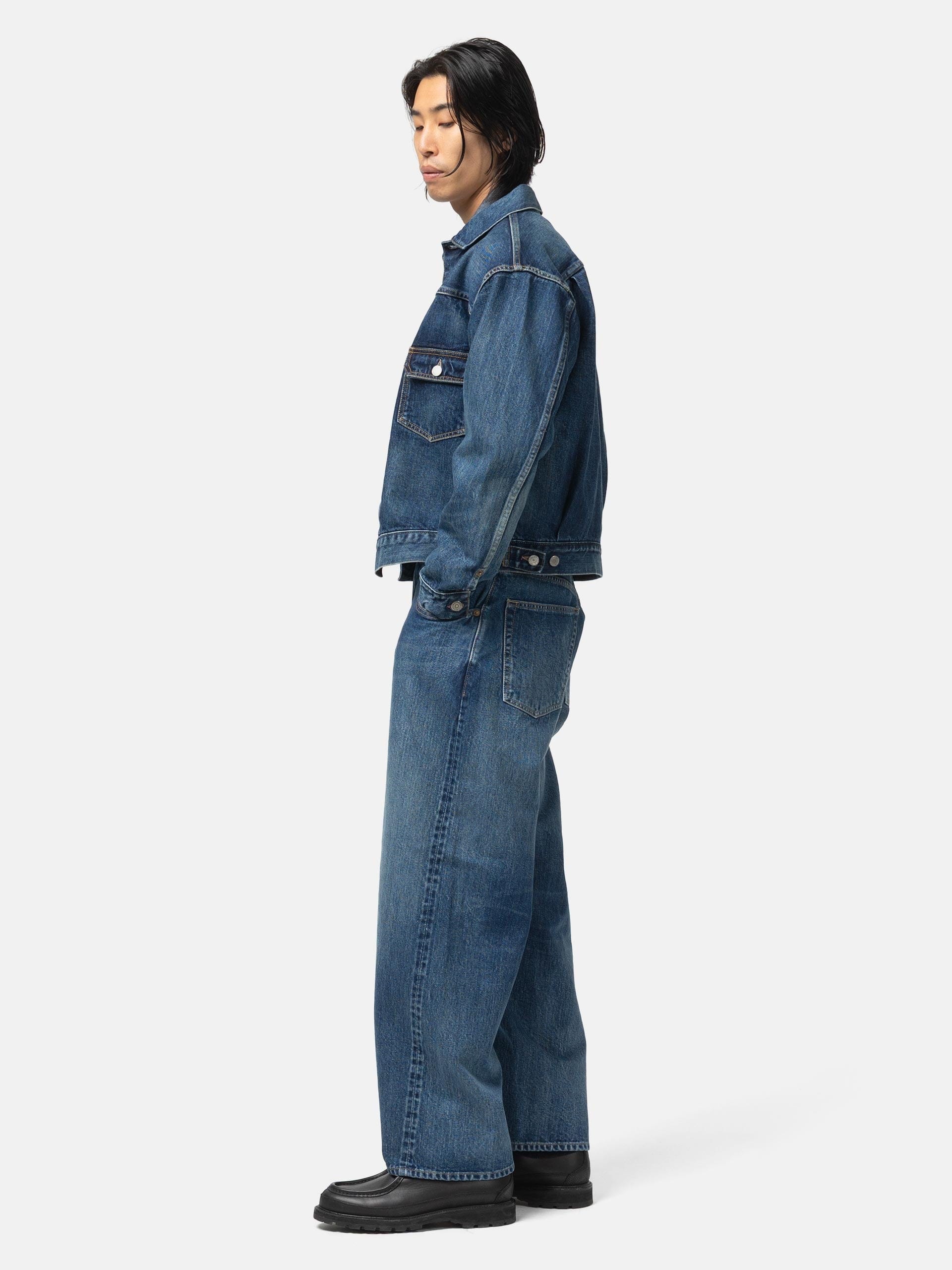 CIOTA Baggy 5 Pocket Pants Medium Blue