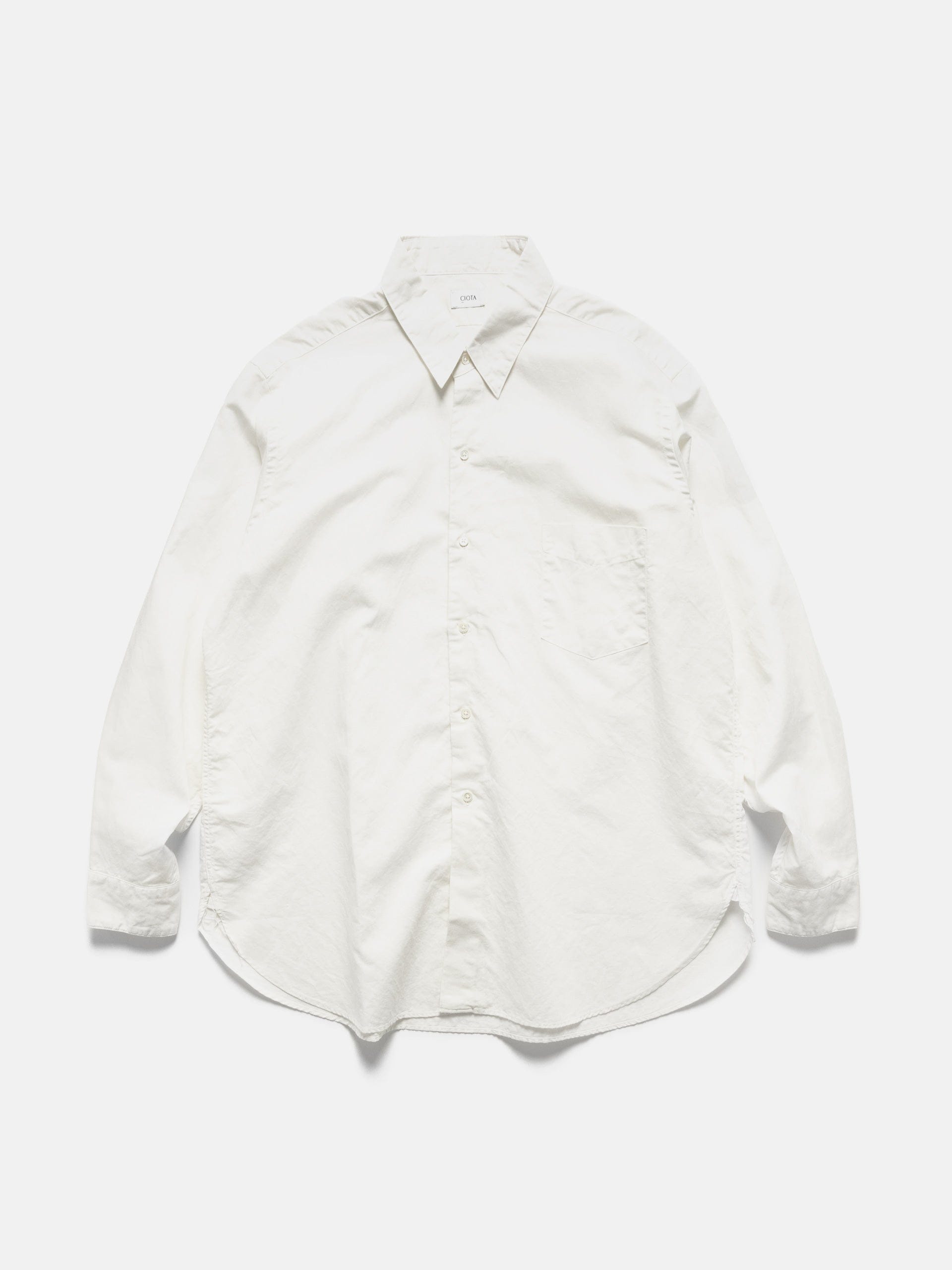 CIOTA Regular Collar Shirt Off