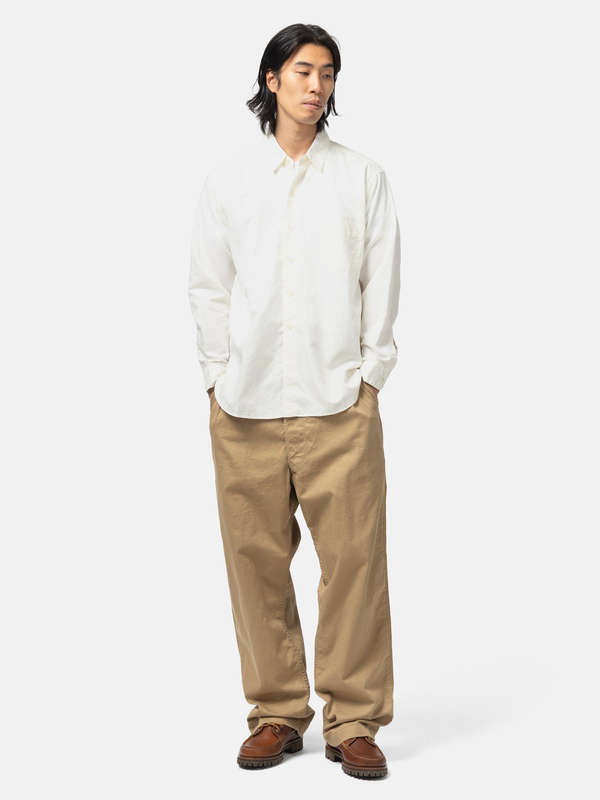 CIOTA Regular Collar Shirt Off