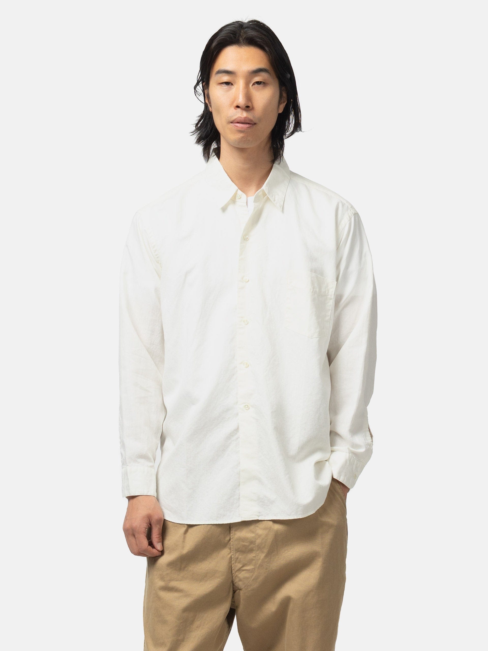 CIOTA Regular Collar Shirt Off