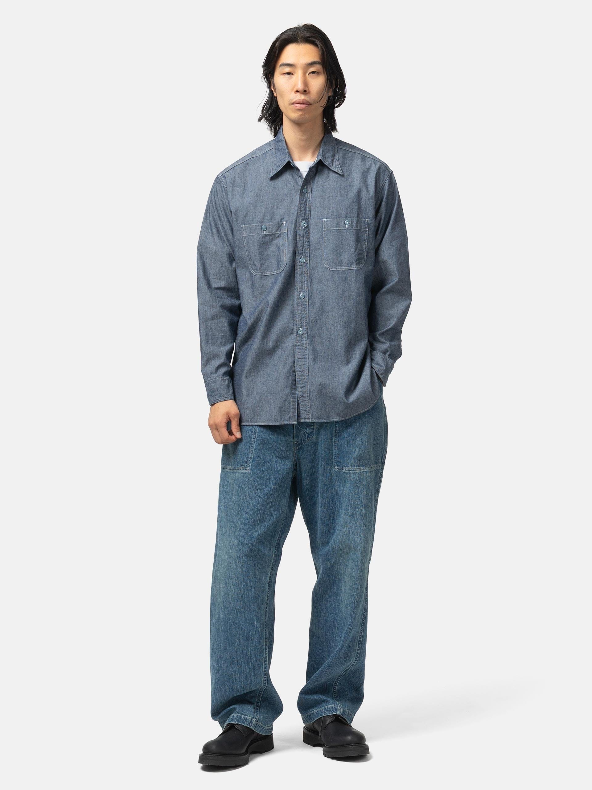 CIOTA USN Chambray Shirt Navy