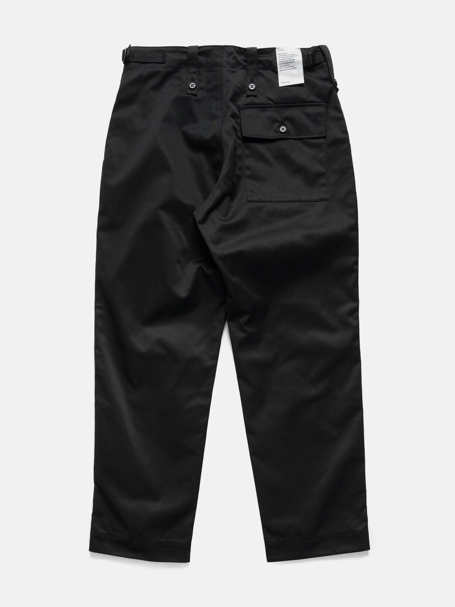 CIOTA British Army Fatigue Pants Black