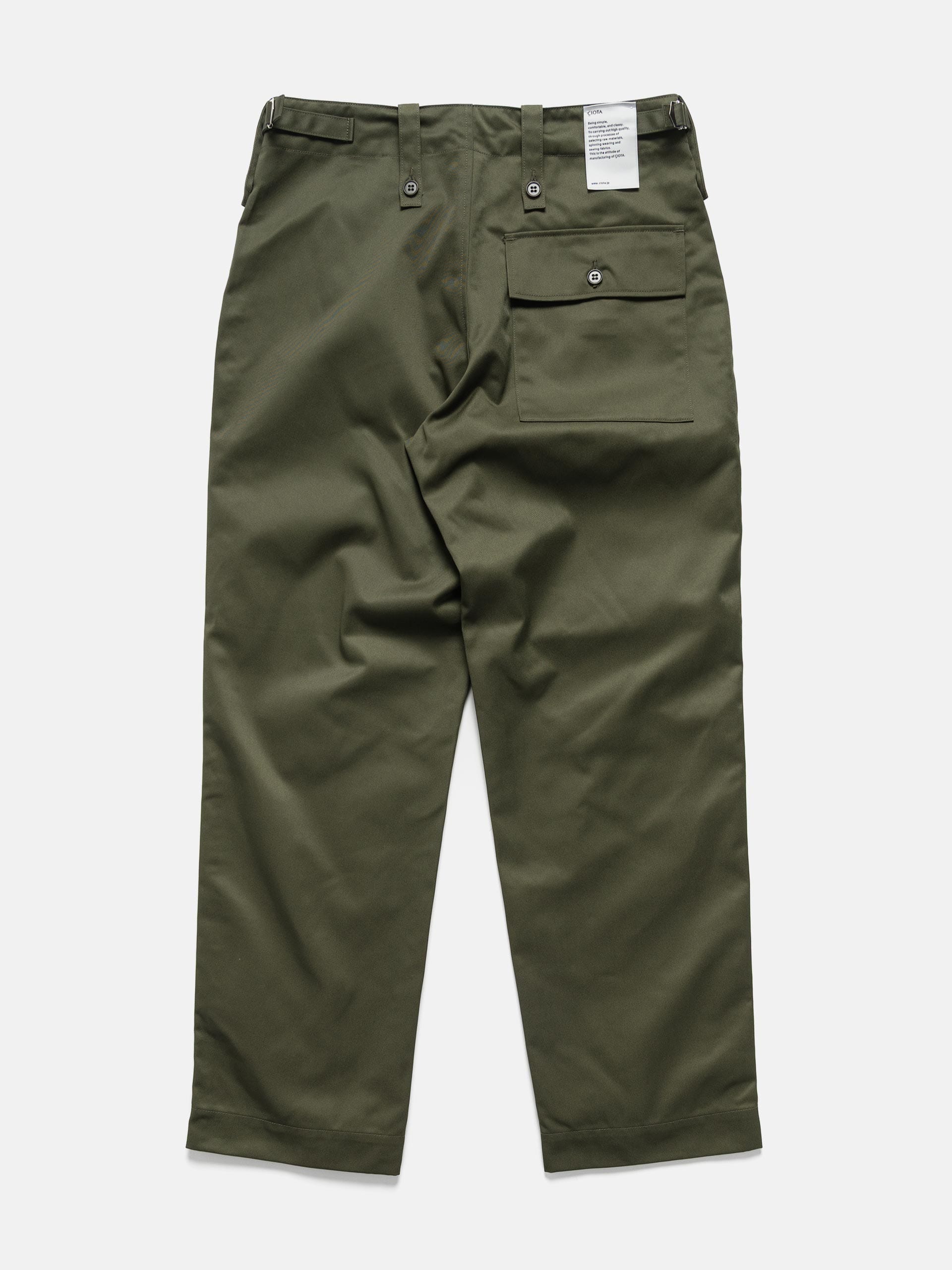 CIOTA British Army Fatigue Pants Dark Olive