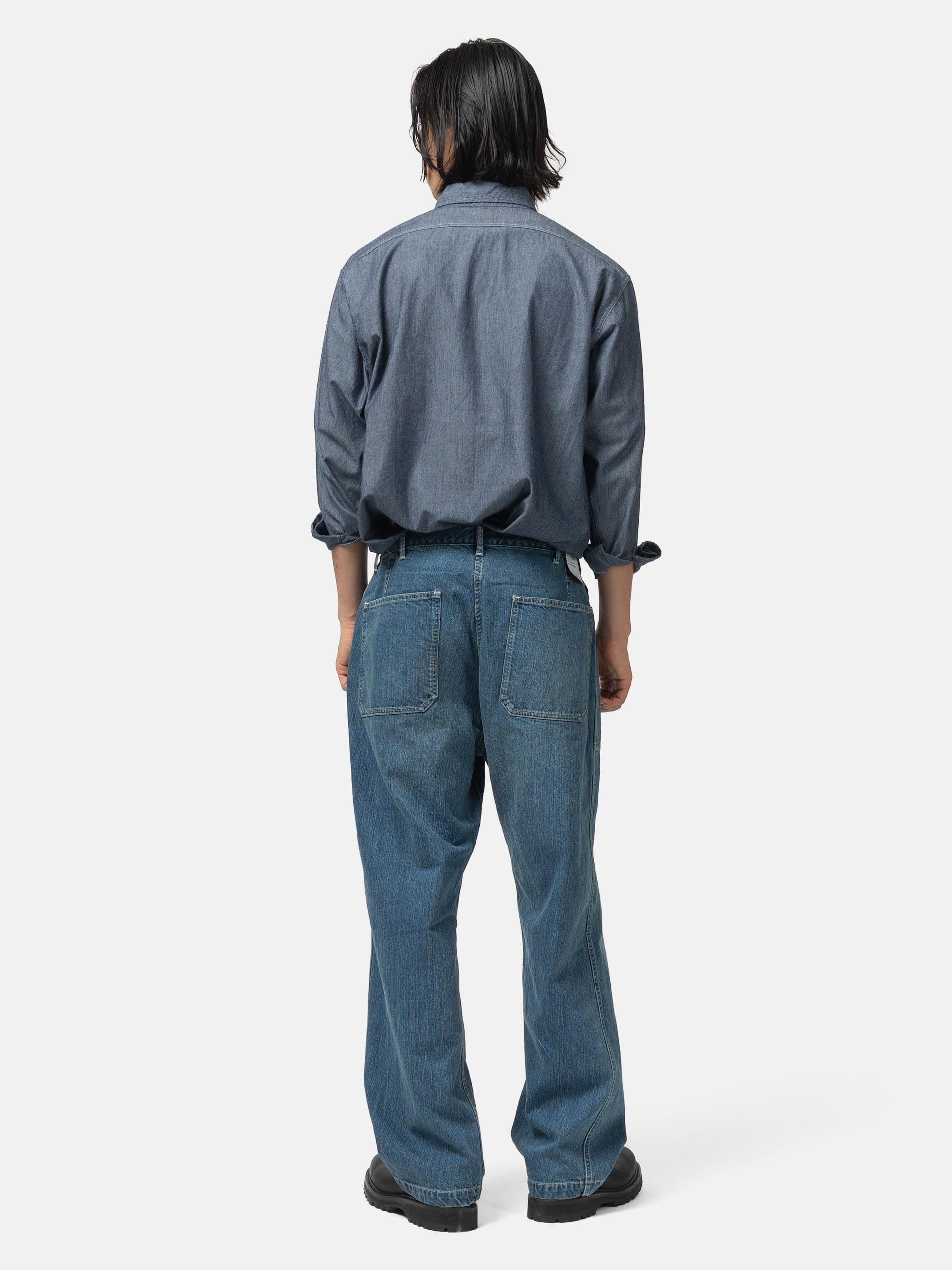CIOTA Denim Baker Pants Medium Blue