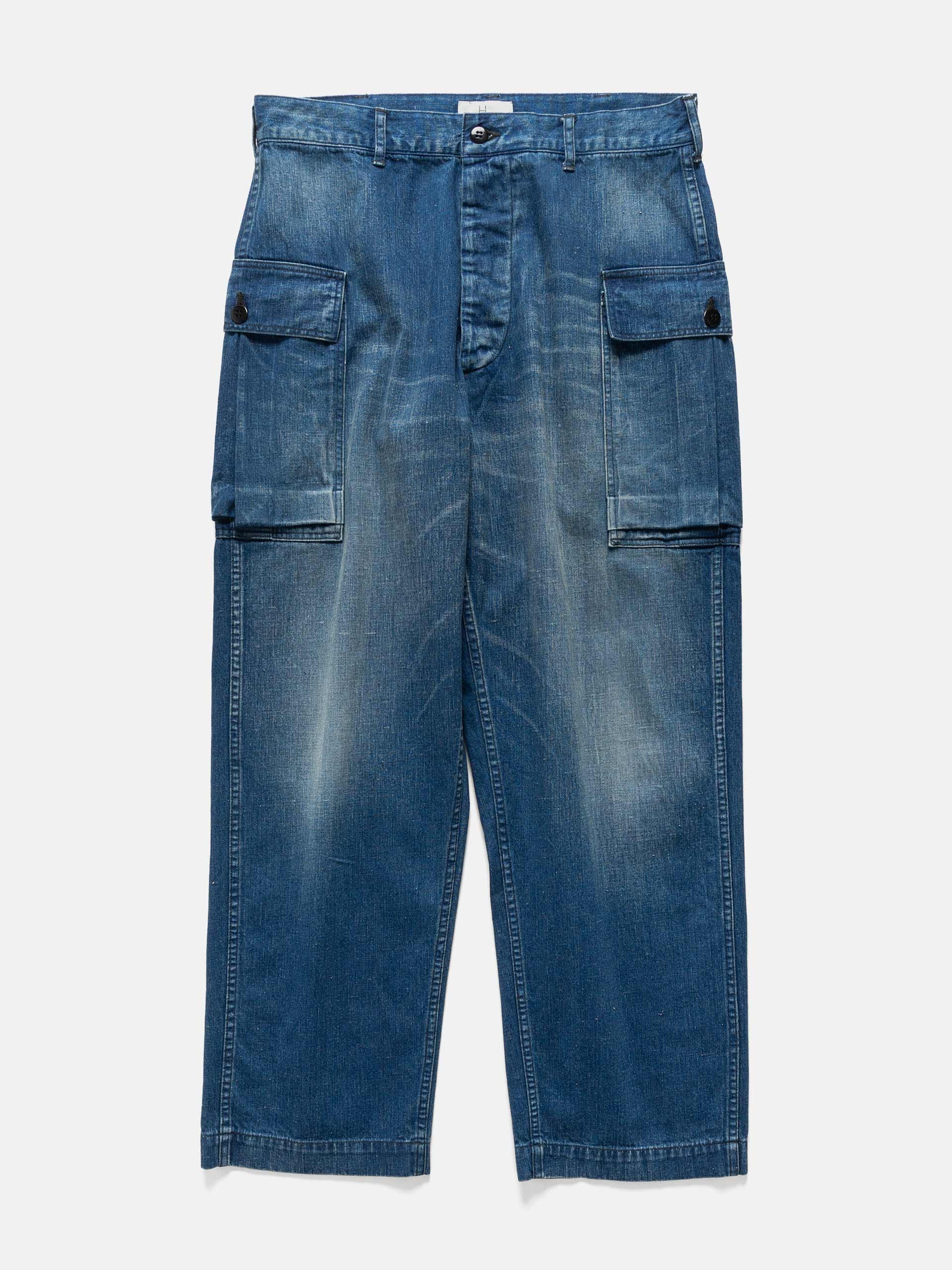 HERILL U.S.ARMY M-43 Nepdenim Pants Vintage Worn