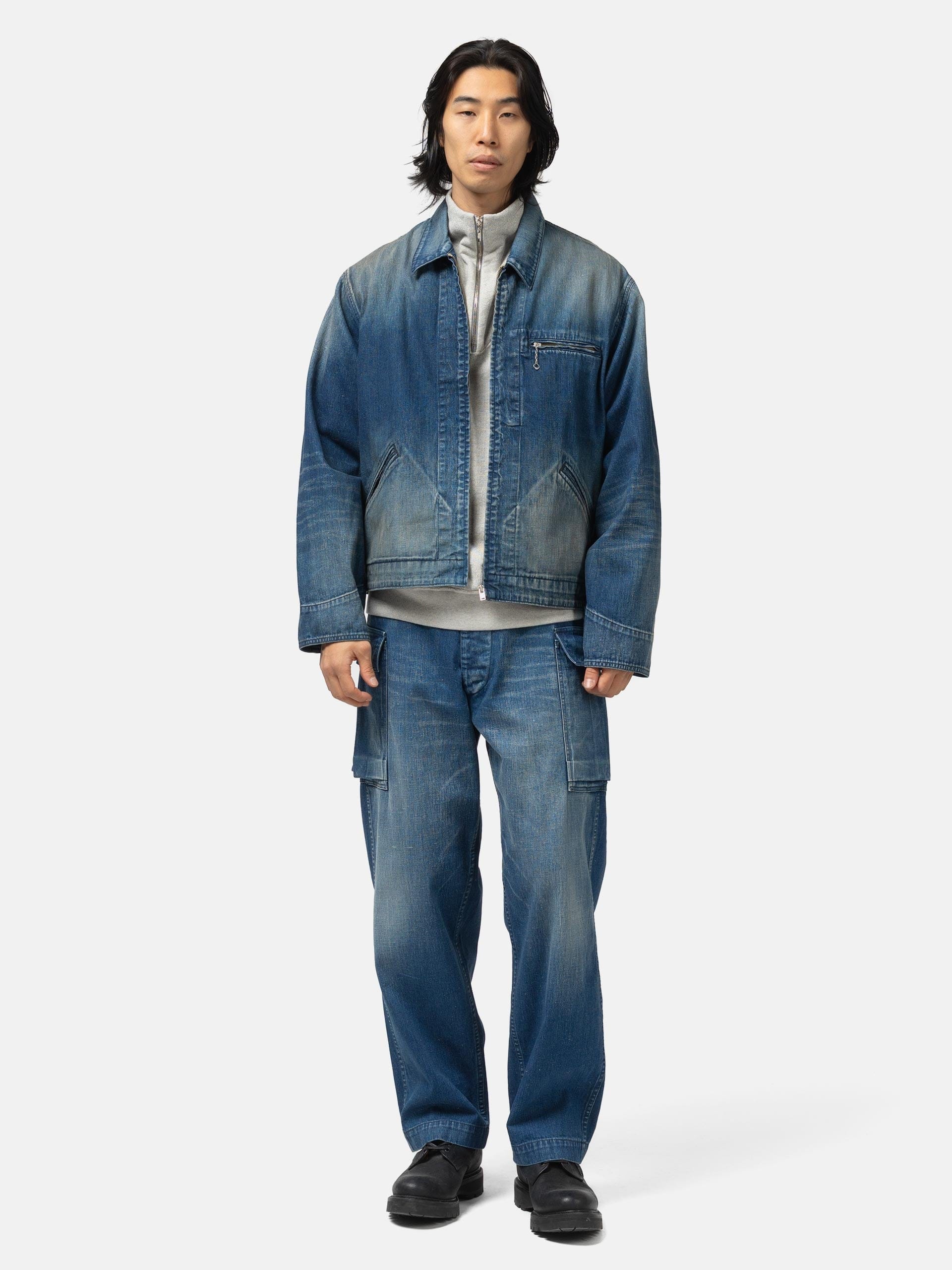 HERILL U.S.ARMY M-43 Nepdenim Pants Vintage Worn