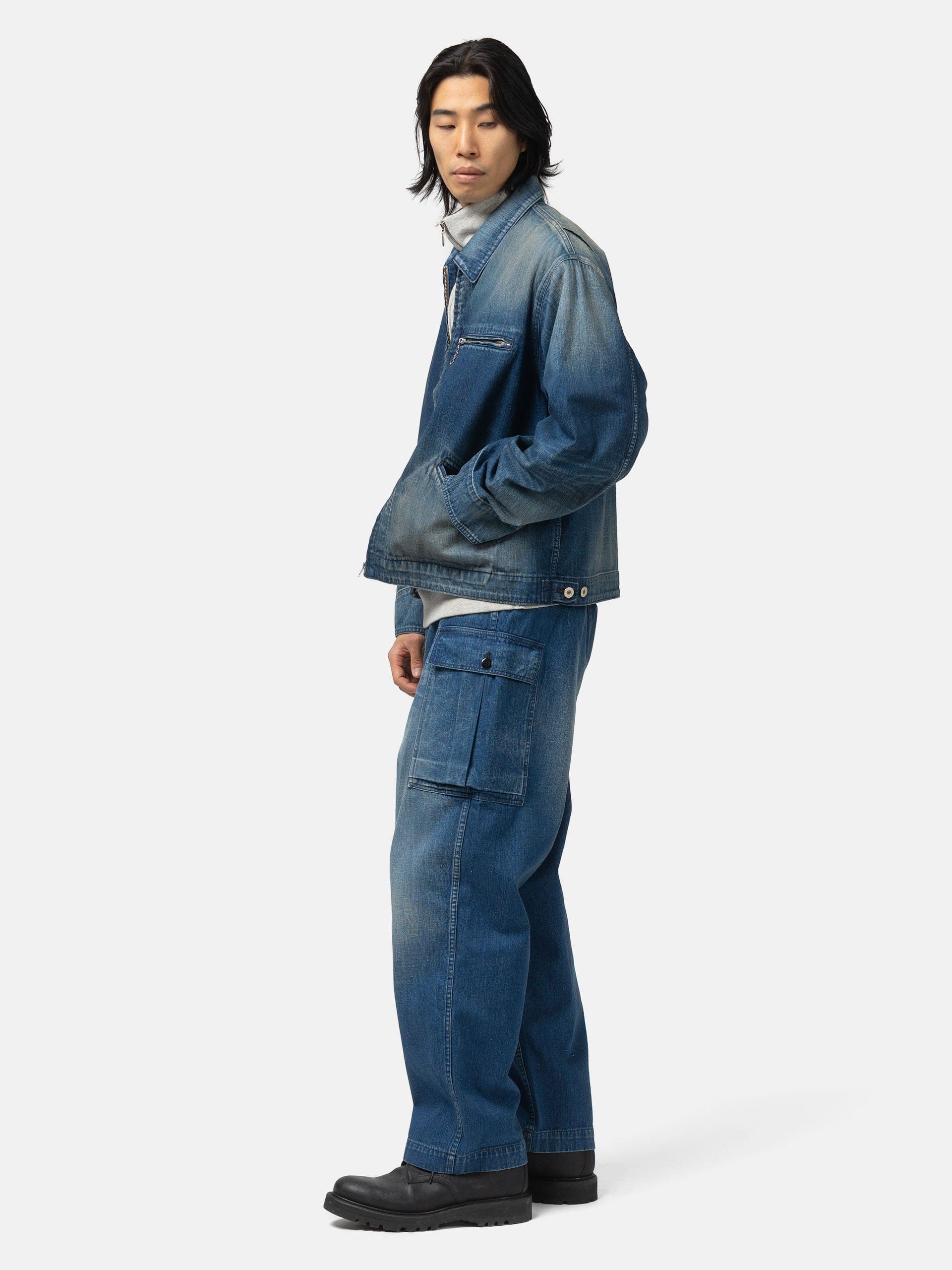 HERILL U.S.ARMY M-43 Nepdenim Pants Vintage Worn