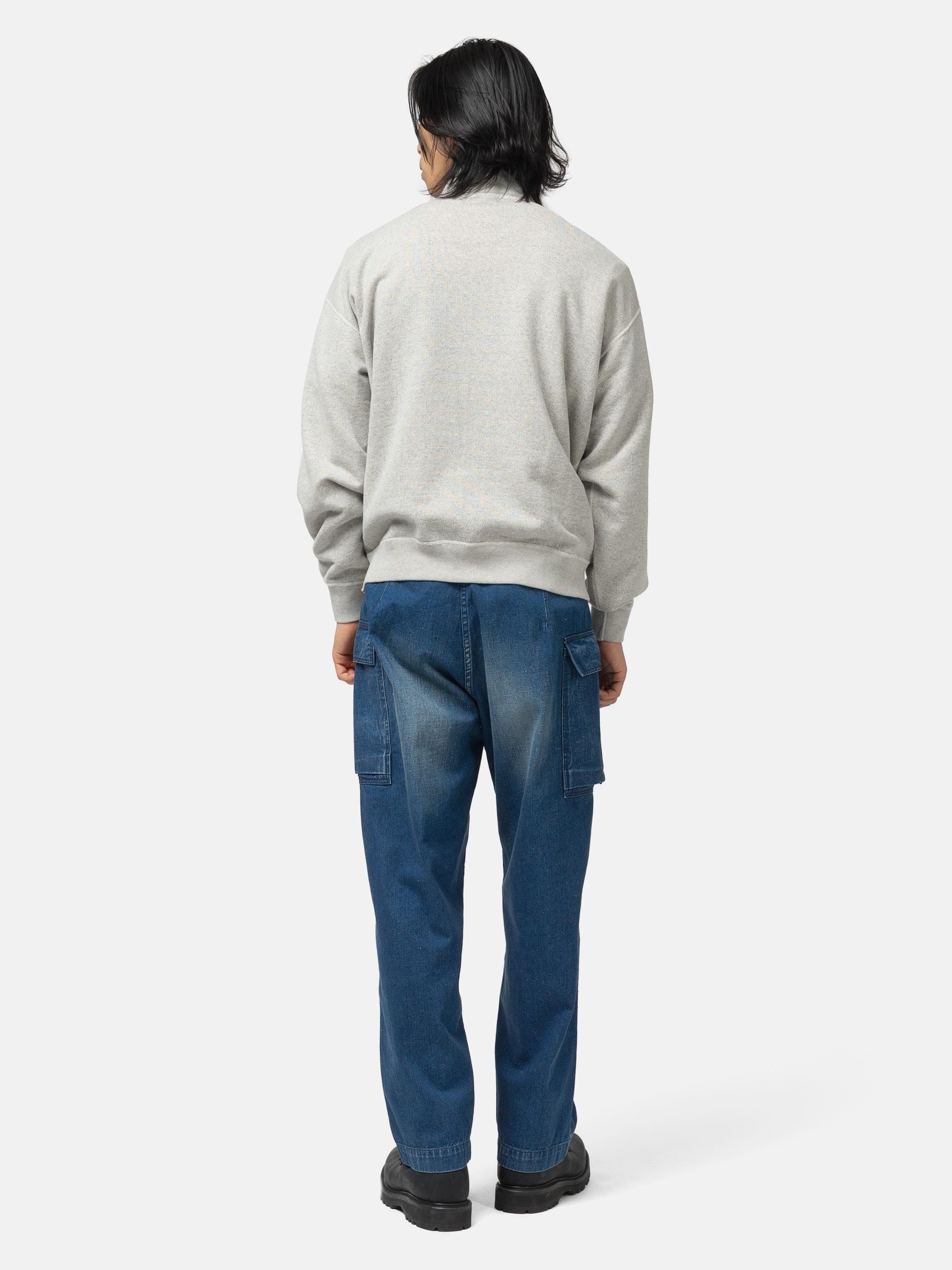 HERILL Zipup Sweatshirt Top Grey
