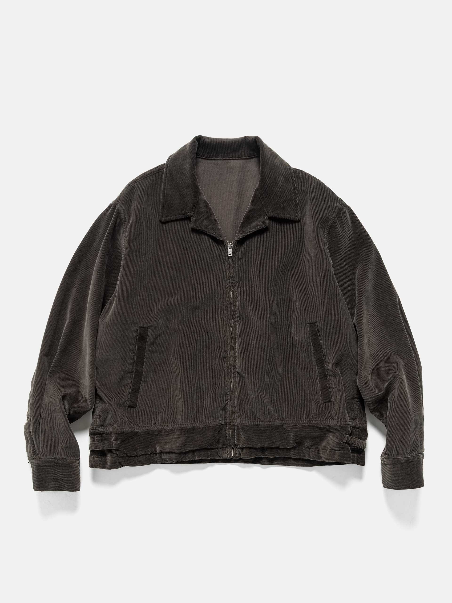 Unlikely Corduroy FFA Jacket Charcoal Gray