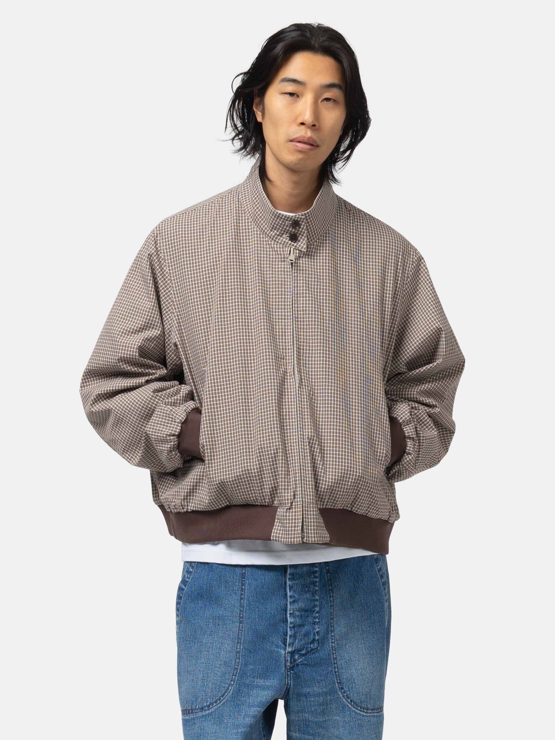 Unlikely Reversible Harrington Jacket Ivory