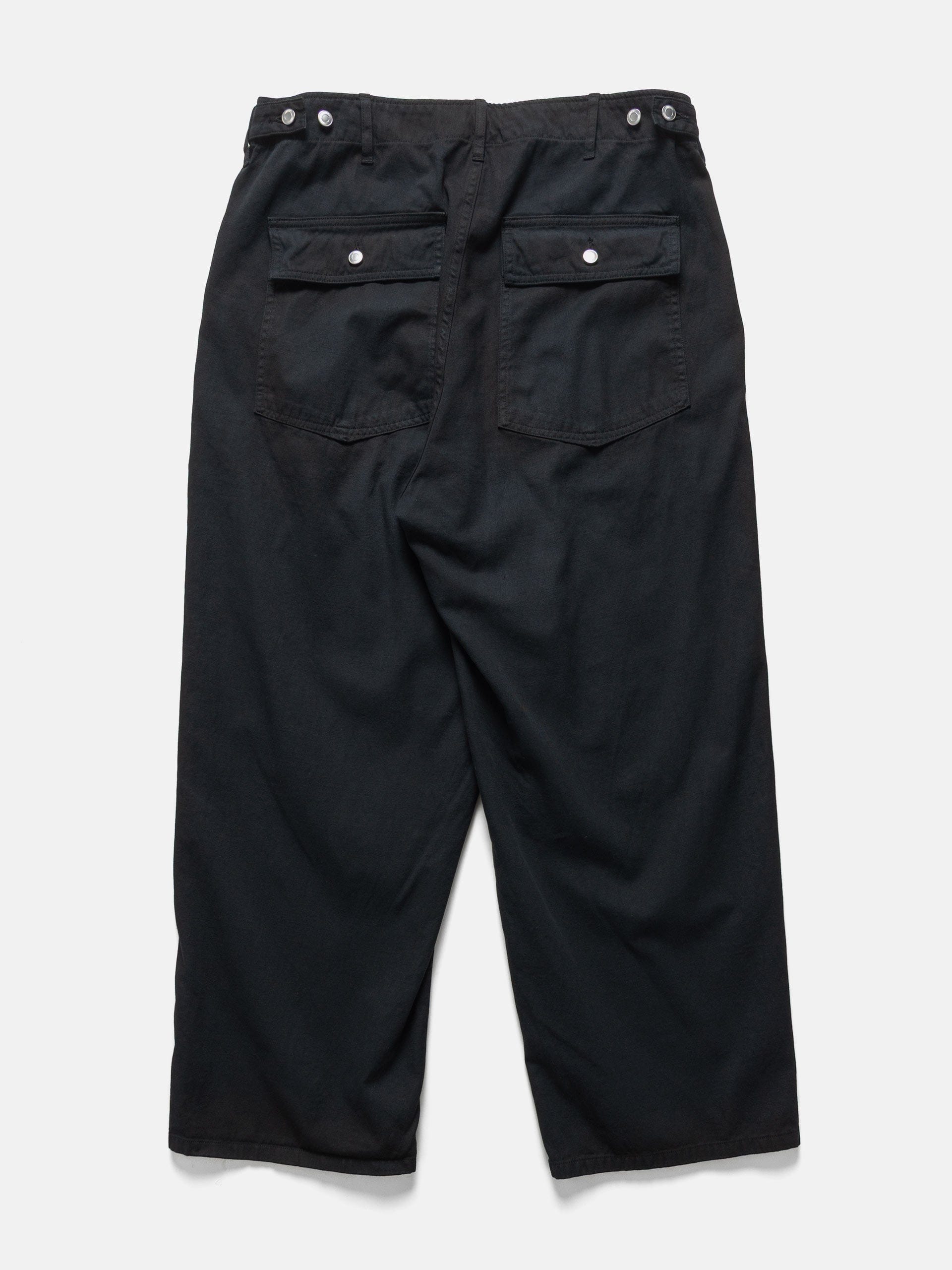 A.PRESSE Vintage Utility Pants Black