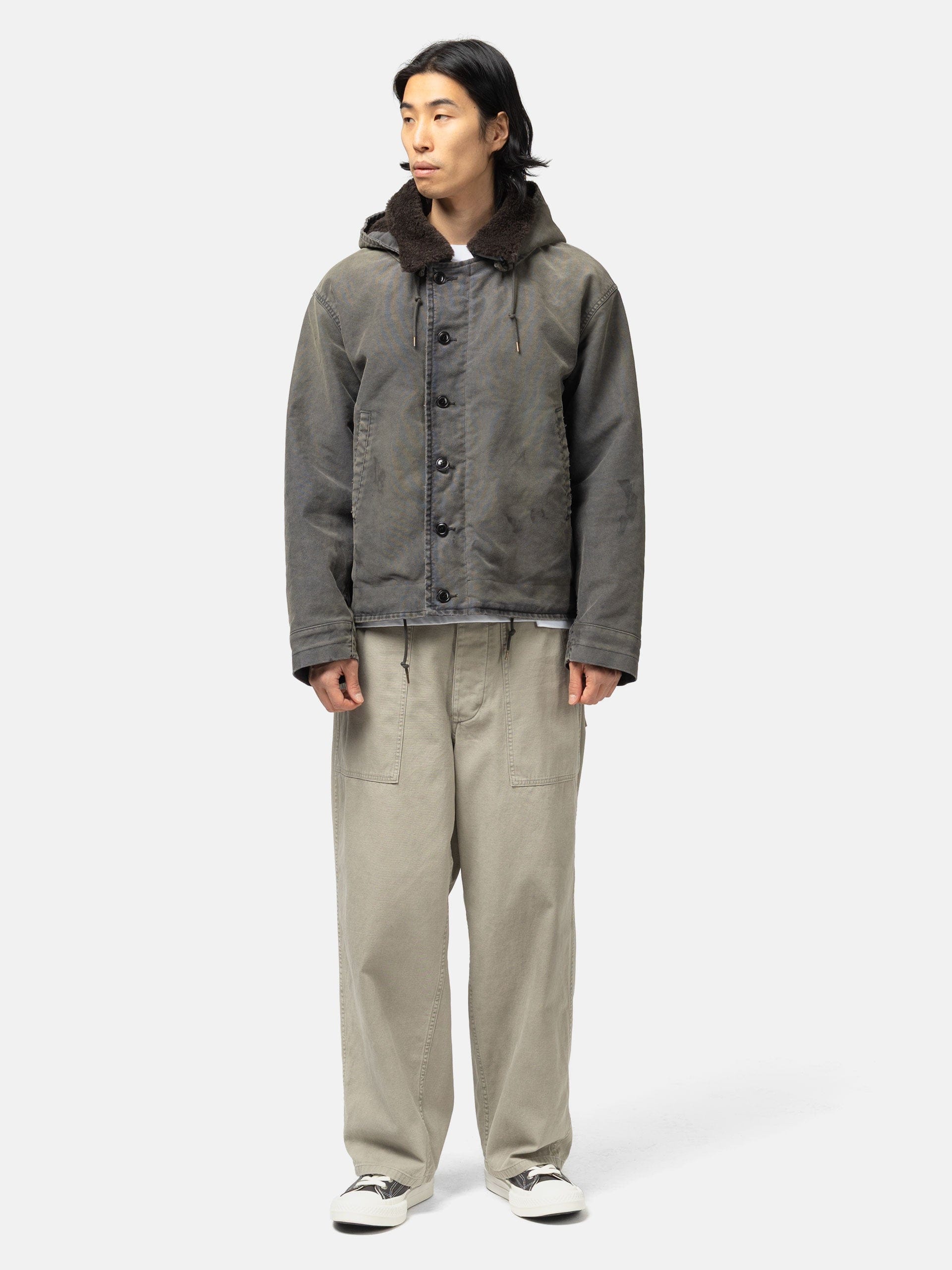 A.PRESSE Vintage FN Deck Jacket Blue