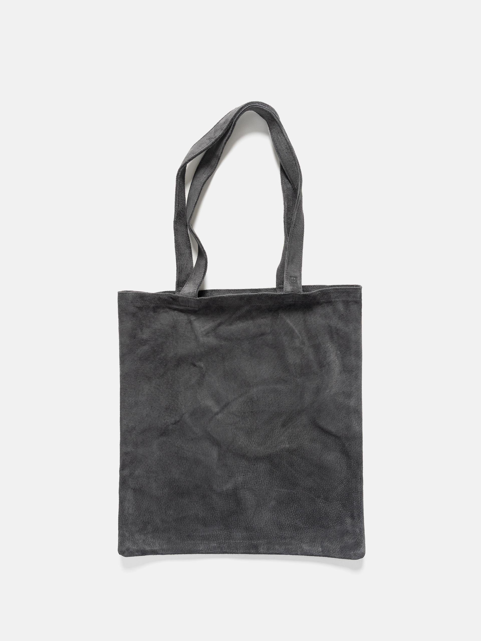 hobo Stroll Tote Bag Pig Suede Black