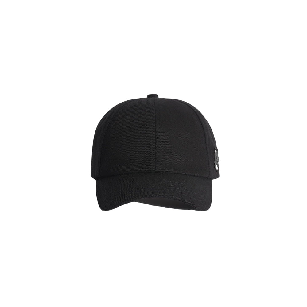 Maison Kitsuné Double Fox Head Cap - Anthracite
