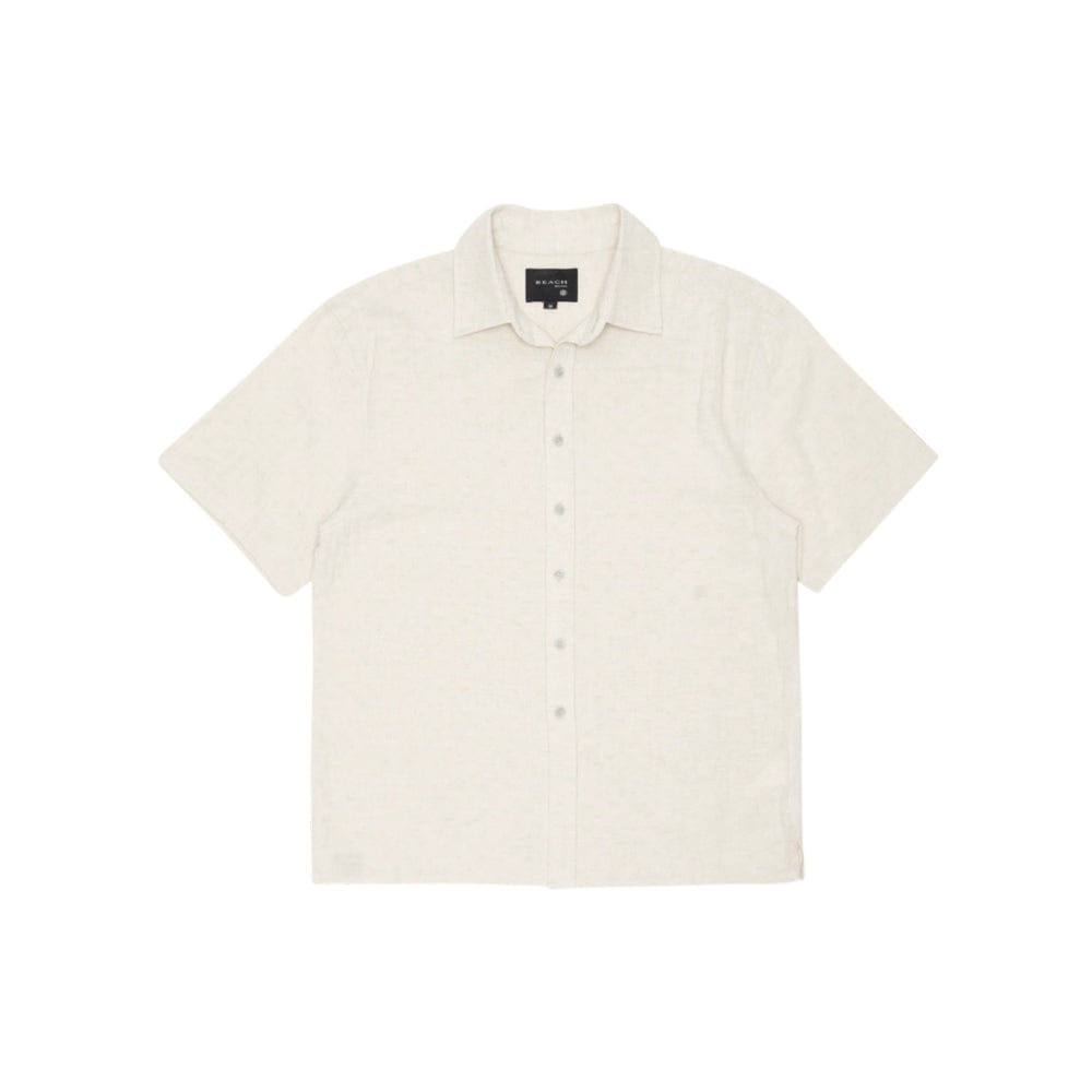 Beach Brains Hold SS Shirt - Off White
