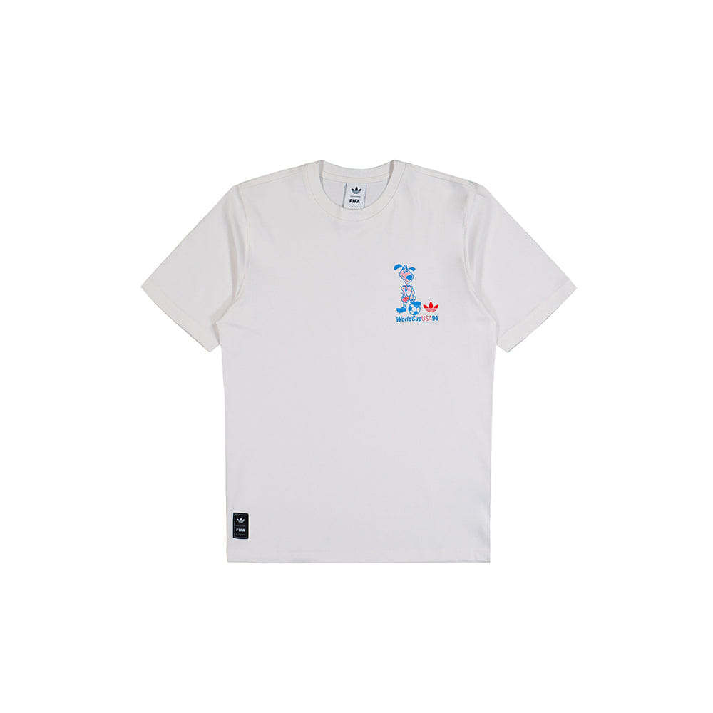 adidas Mascot Graphic T-Shirt - Cloud White