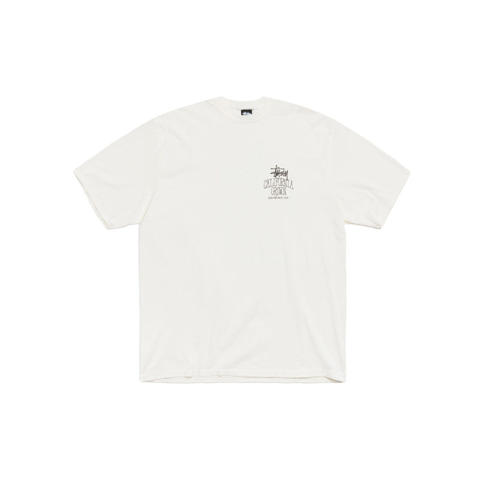 Stussy Cali Grown Pigment Dyed Tee - Natural
