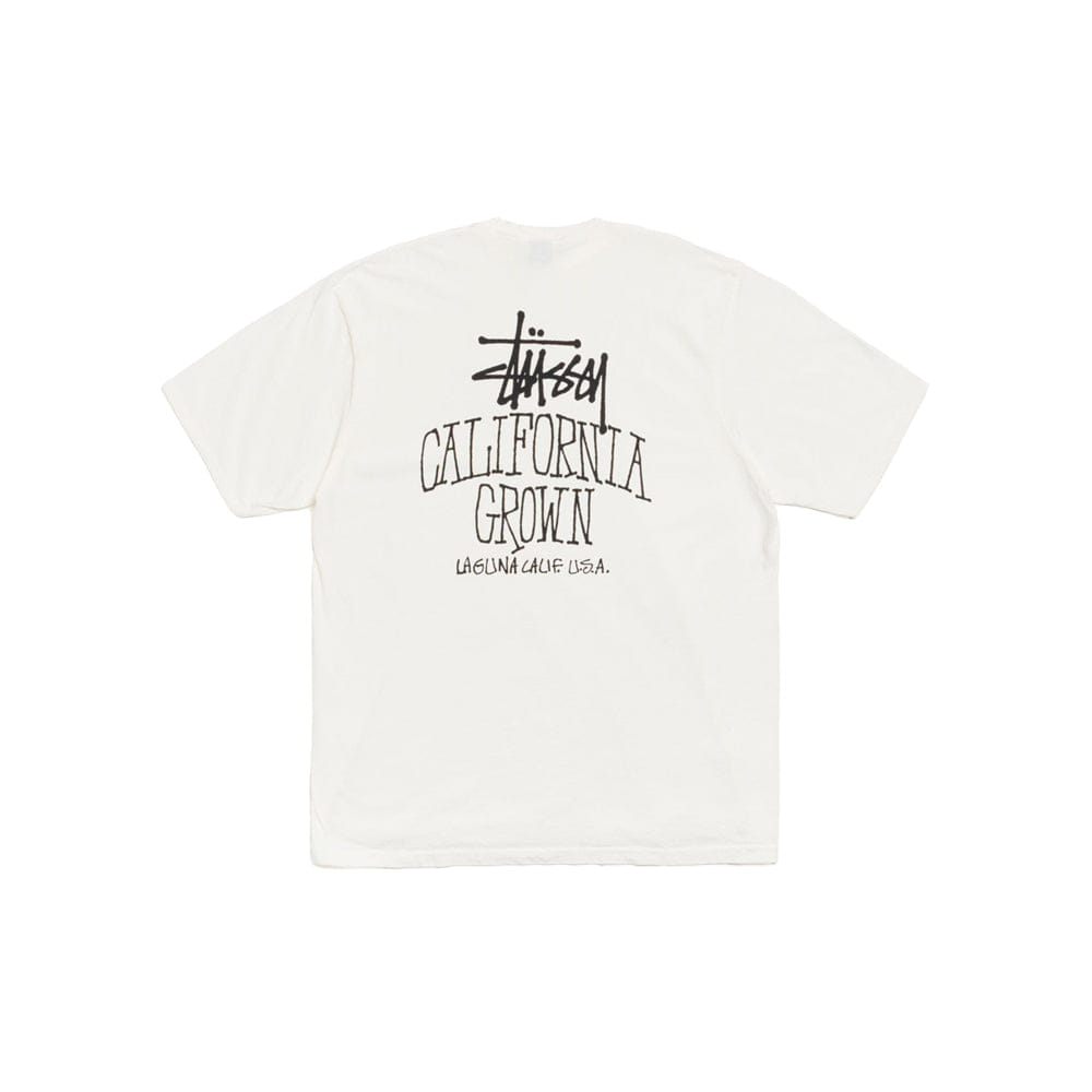 Stussy Cali Grown Pigment Dyed Tee - Natural