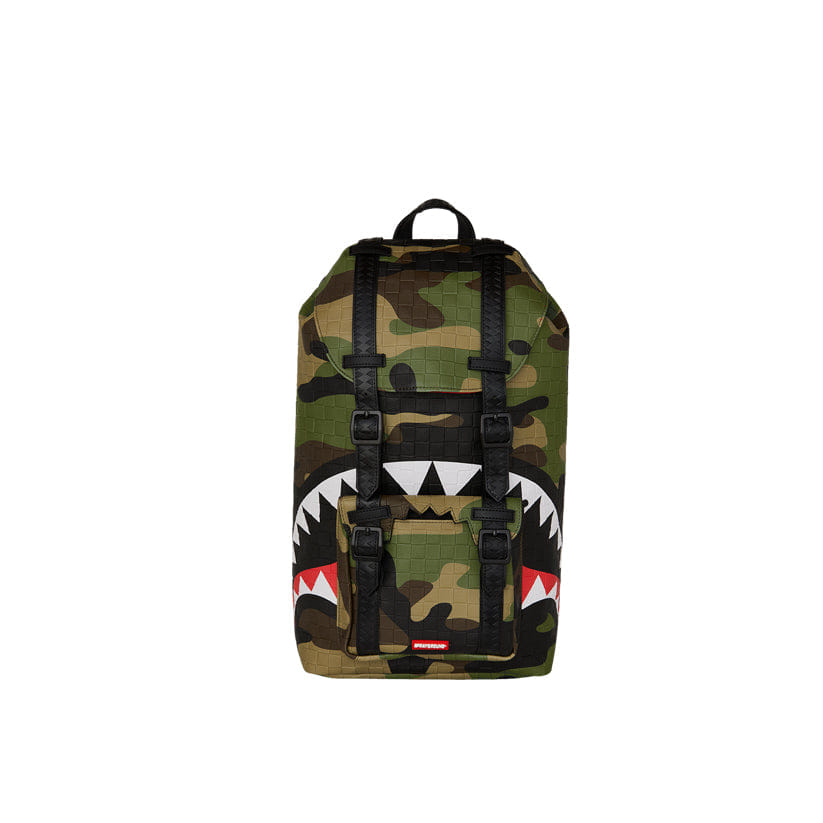 Spray Ground Woodland Camo Check Hills Backpack - Camo