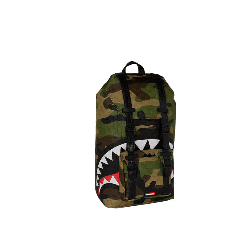 Spray Ground Woodland Camo Check Hills Backpack - Camo
