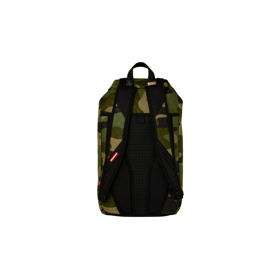 Spray Ground Woodland Camo Check Hills Backpack - Camo