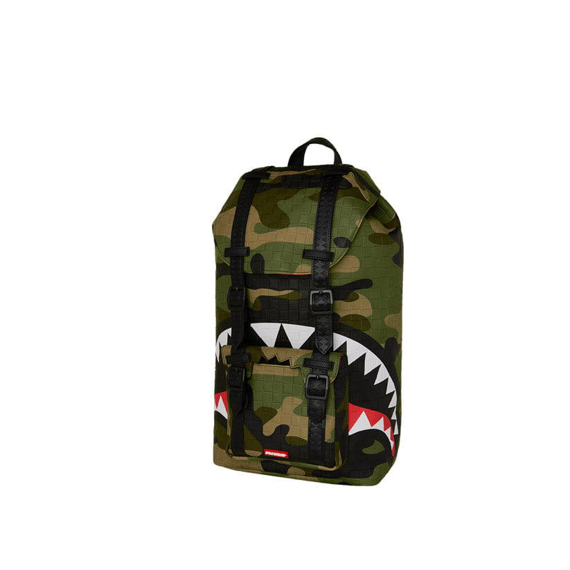 Spray Ground Woodland Camo Check Hills Backpack - Camo