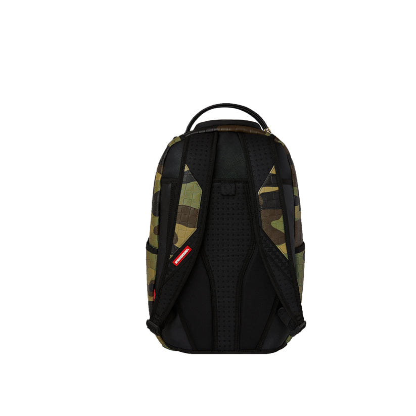 Spray Ground Woodland Camo Check Backpack - Camo