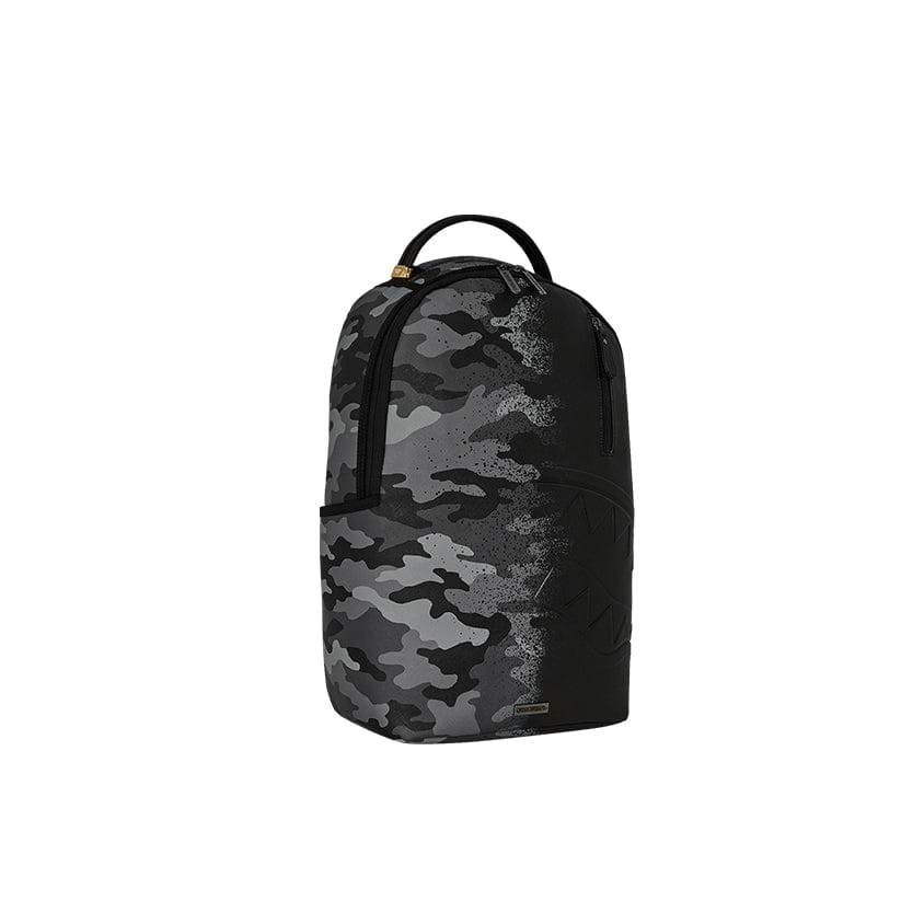 Spray Ground Spray Split Night Camo Dlxsv Backpack - Black