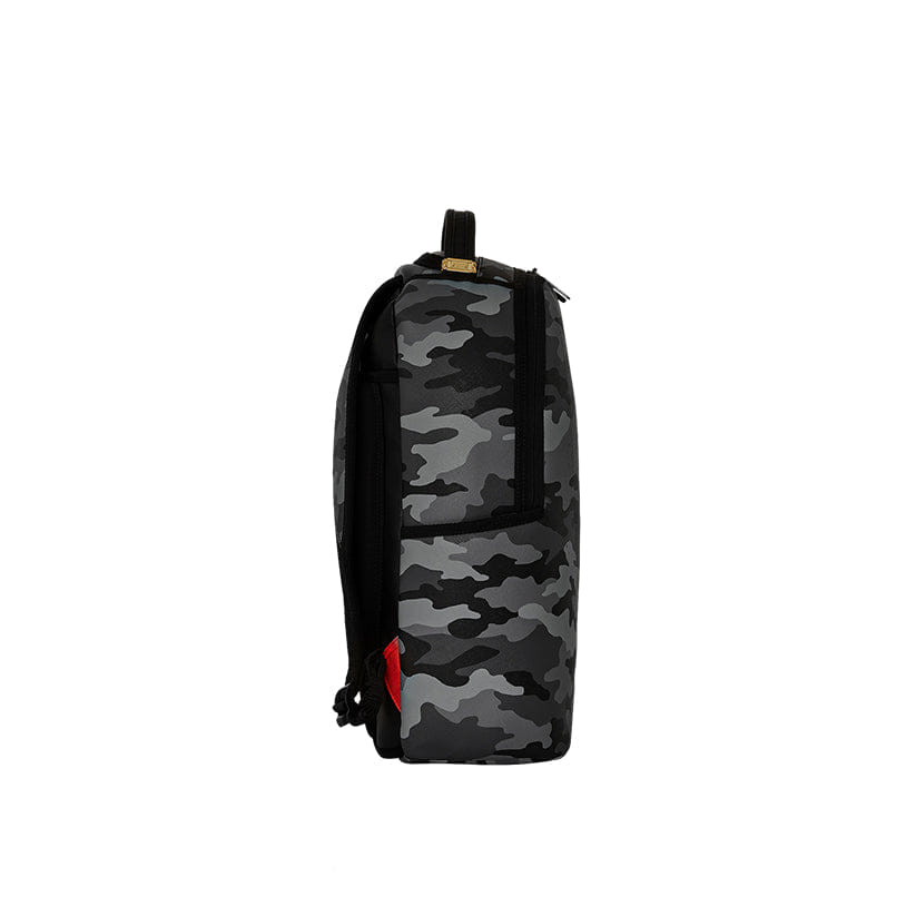Spray Ground Spray Split Night Camo Dlxsv Backpack - Black