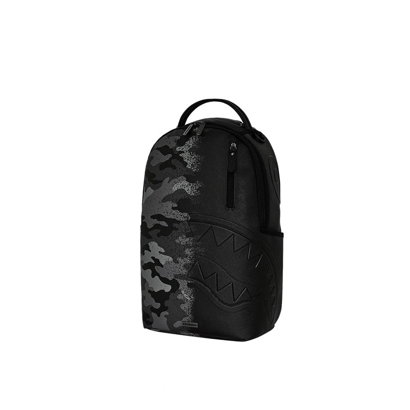 Spray Ground Spray Split Night Camo Dlxsv Backpack - Black