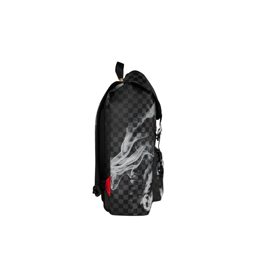 Spray Ground Sip N' Smoke Hills Backpack - Black/White