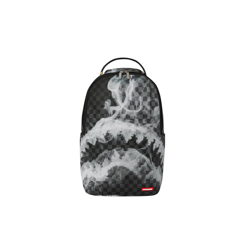 Spray Ground Sip N' Smoke Backpack - Black/White