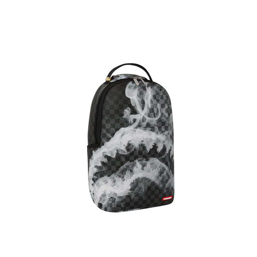 Spray Ground Sip N' Smoke Backpack - Black/White
