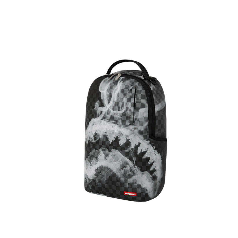 Spray Ground Sip N' Smoke Backpack - Black/White