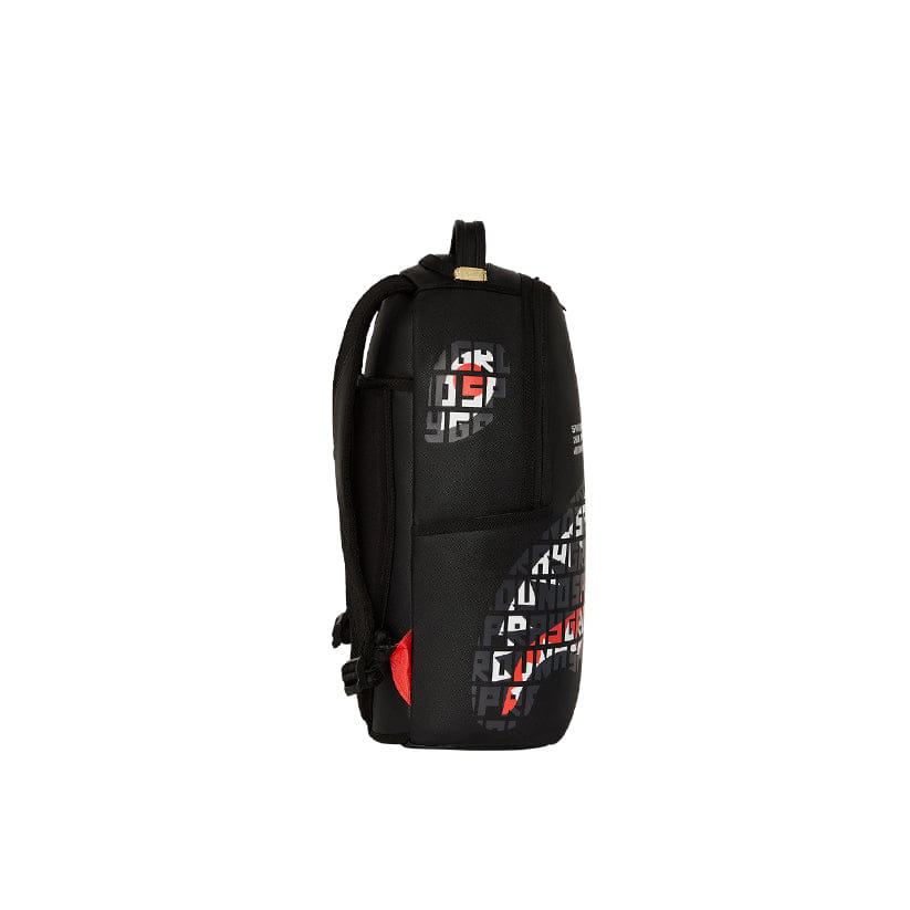 Spray Ground Shark Central Infinity Mouth Dlxsv Backpack - Black