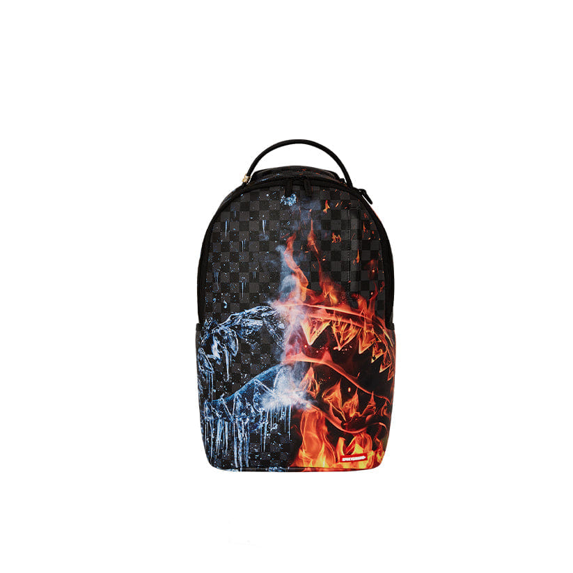 Spray Ground Fire & Ice Shark Dlxsv Backpack - Black